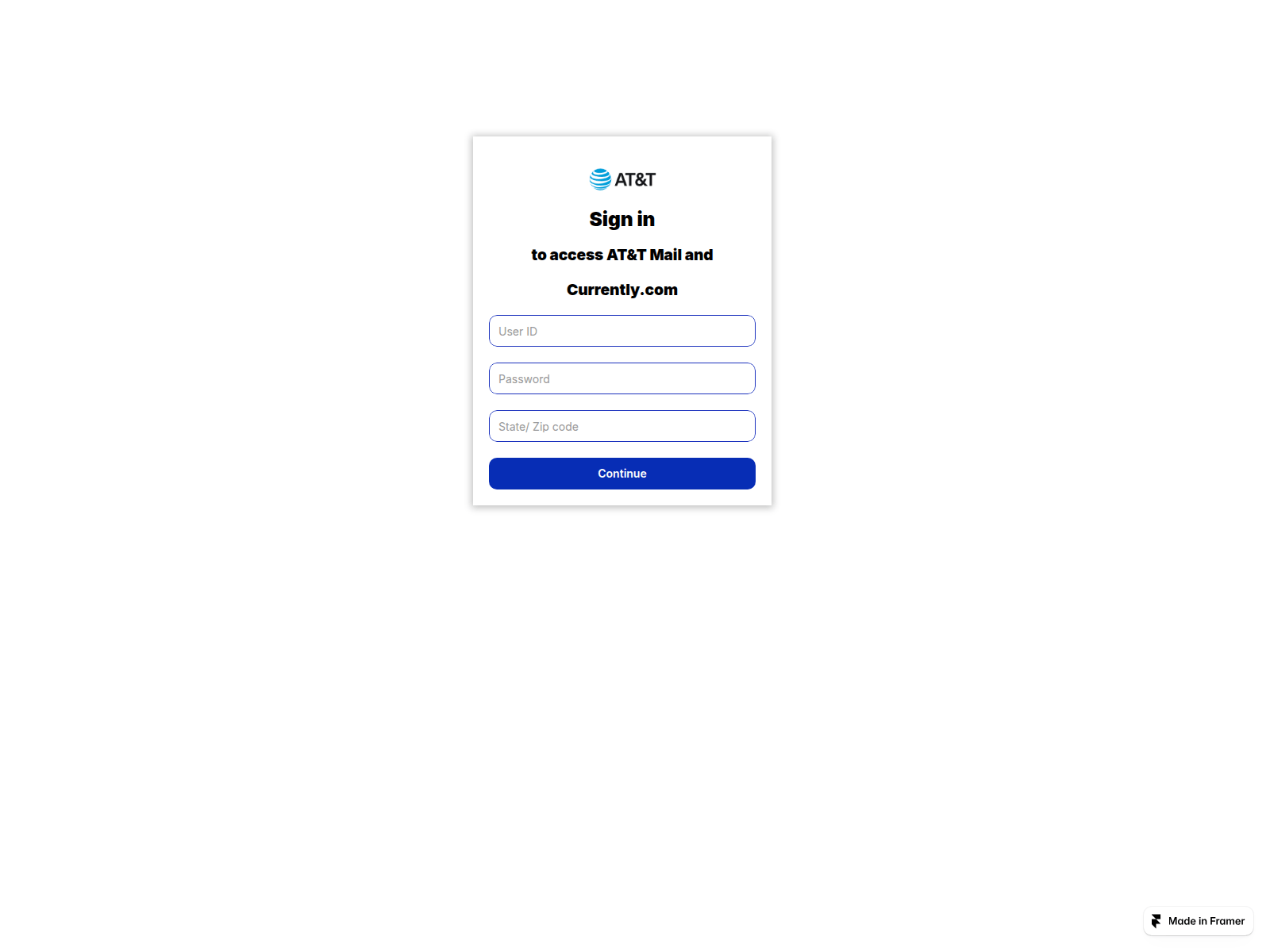 Screenshot of authentic-daffodil-409702.framer.app