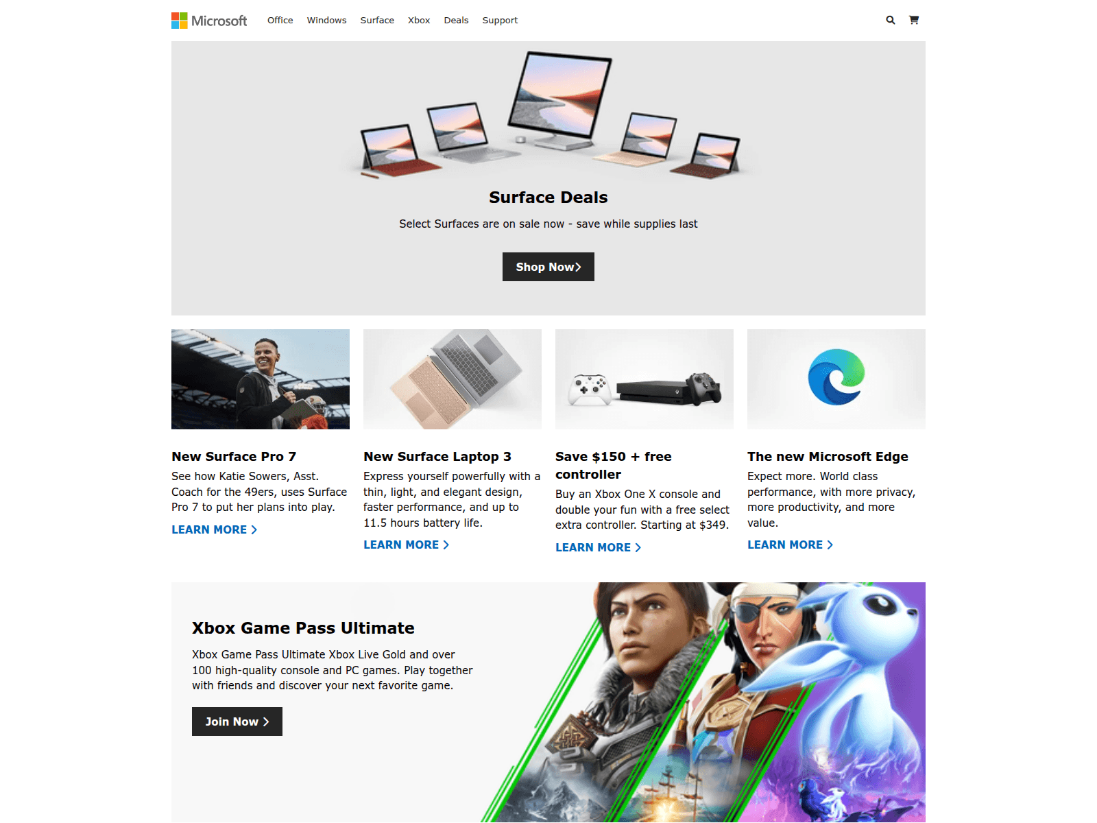 Screenshot of microsoft-clone-five.vercel.app