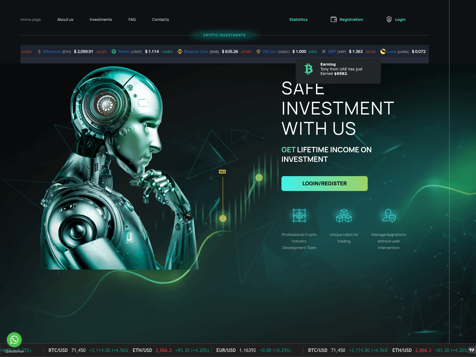 Screenshot of indexoctafunds.com