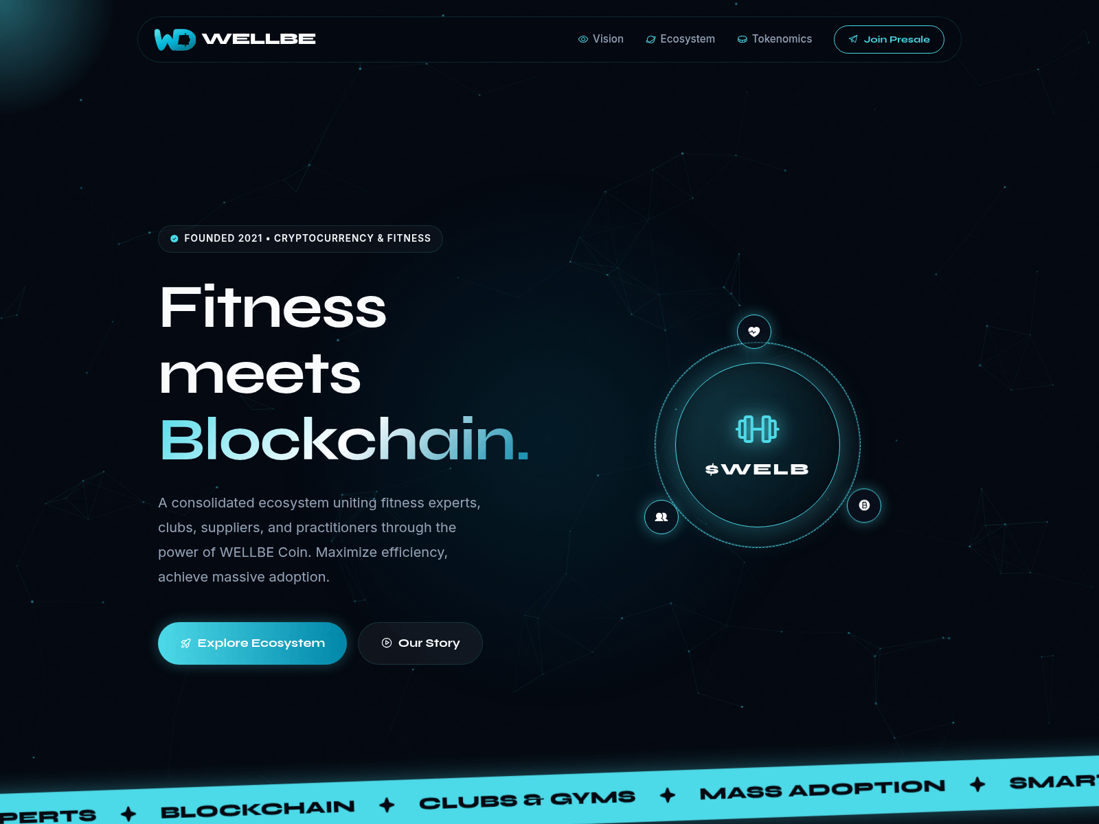 Screenshot of wellbe-coin.com