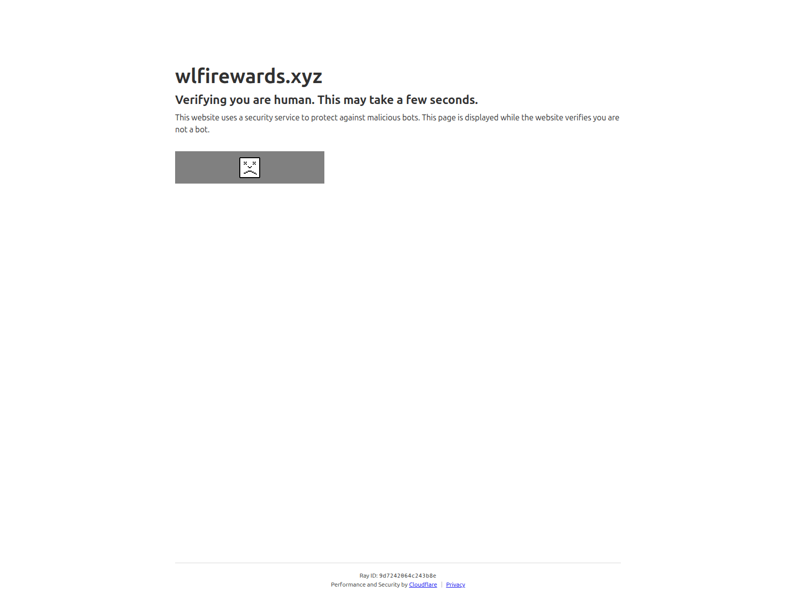 Screenshot of wlfirewards.xyz
