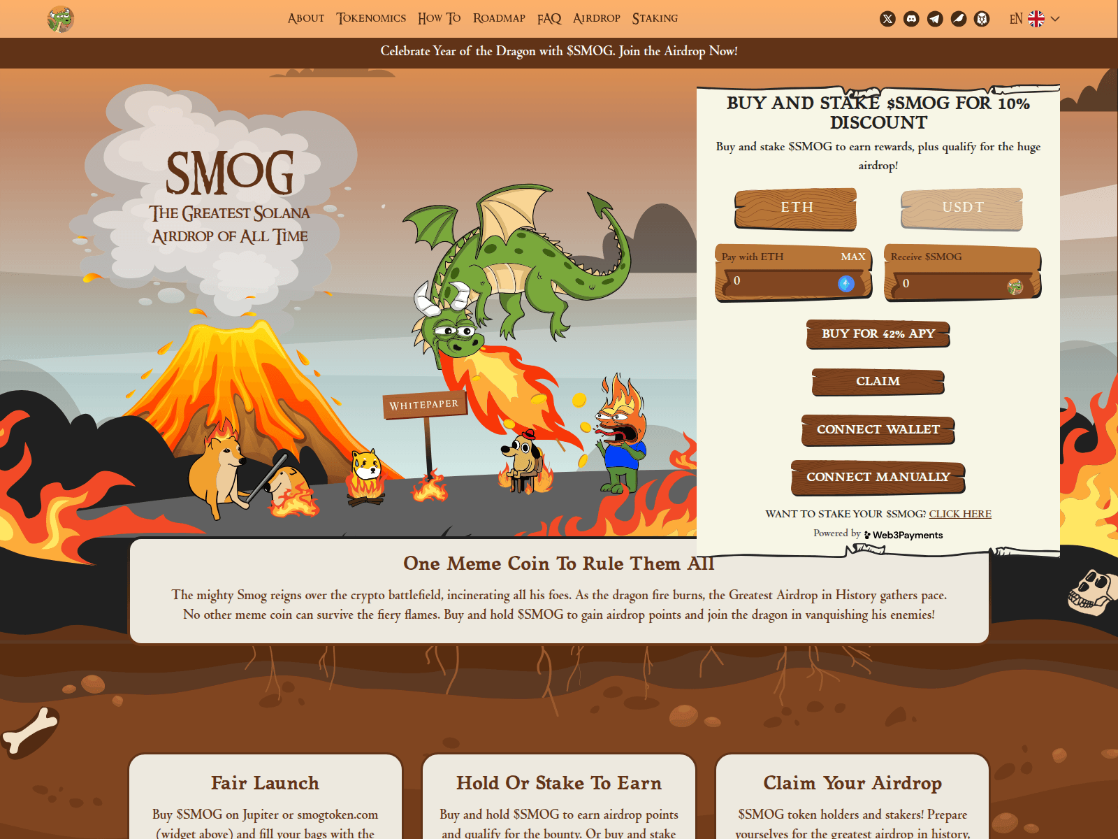 Screenshot of smogtoken-io.pages.dev