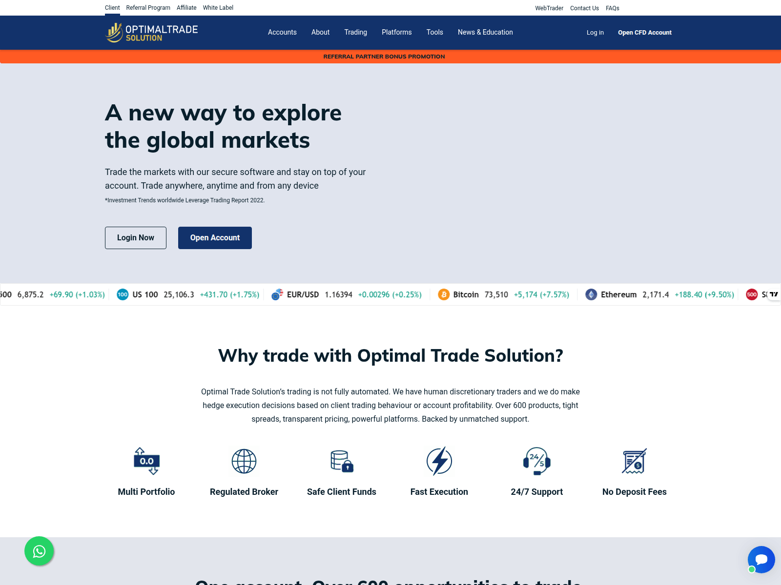 Screenshot of optimaltradesolution.top