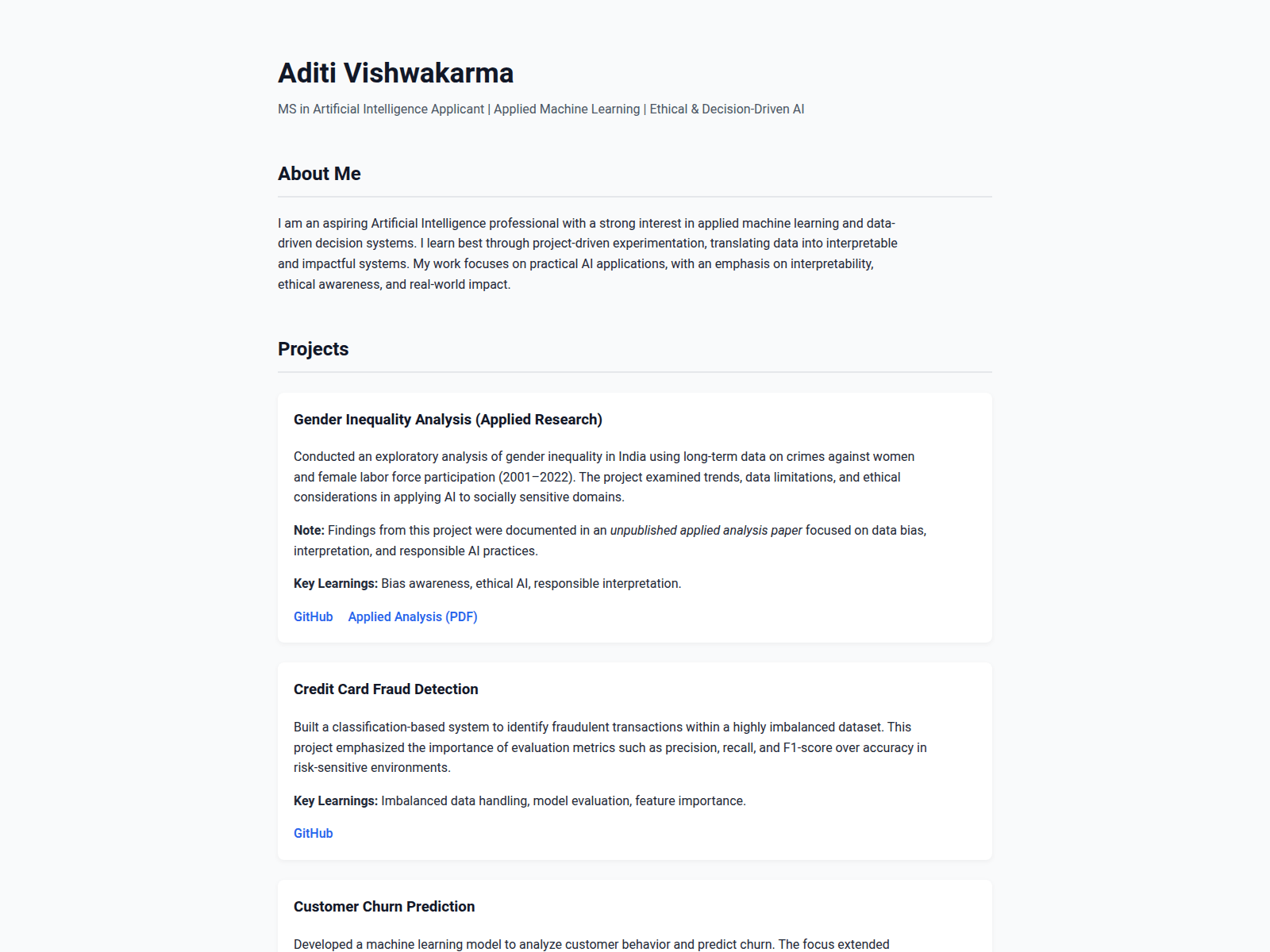 Screenshot of aditivishwakarma01.github.io