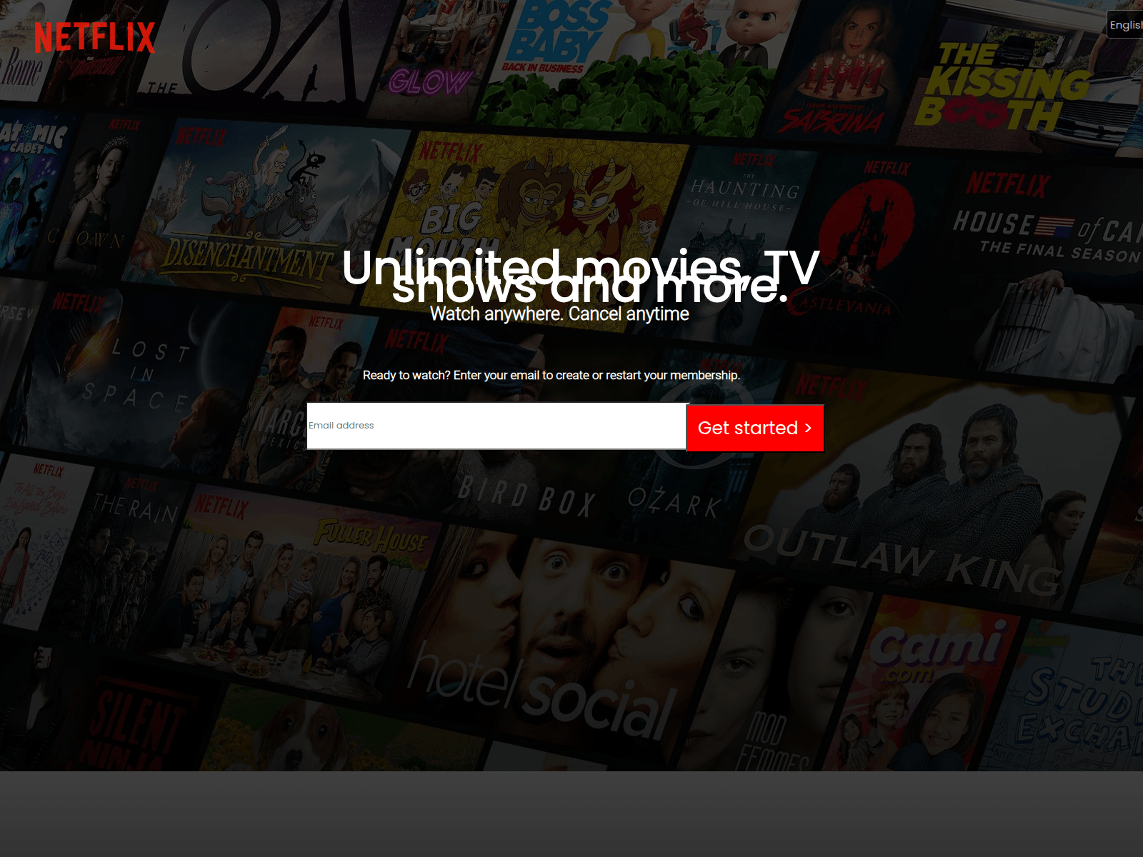 Screenshot of netflix-clone-psi-nine.vercel.app