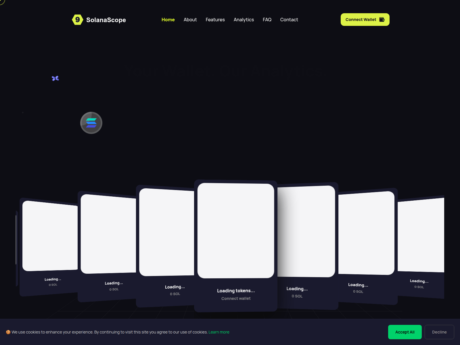 Forensic screenshot of solanascope9.life