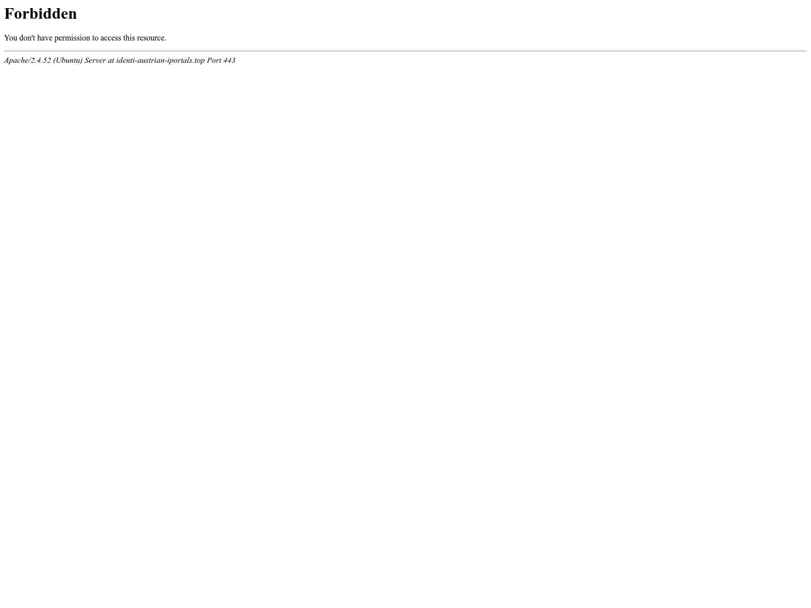 Screenshot of identi-austrian-iportals.top