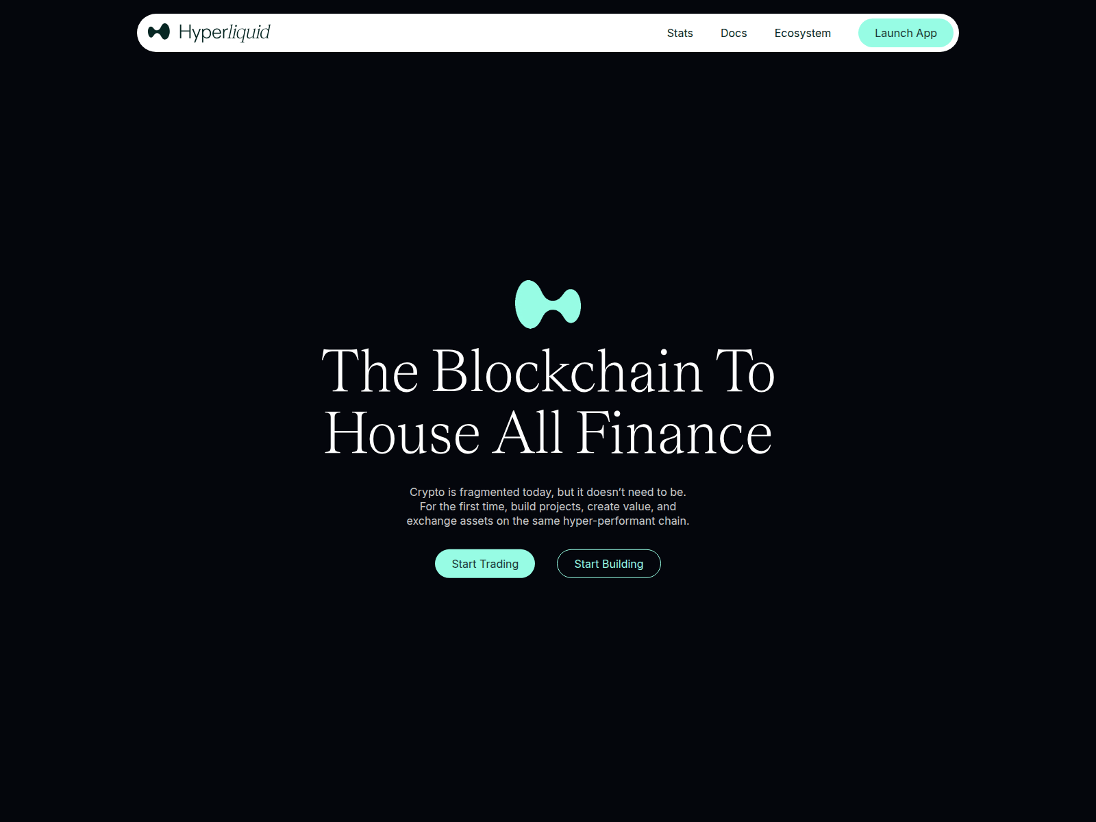 Screenshot of hyperliquidx.live