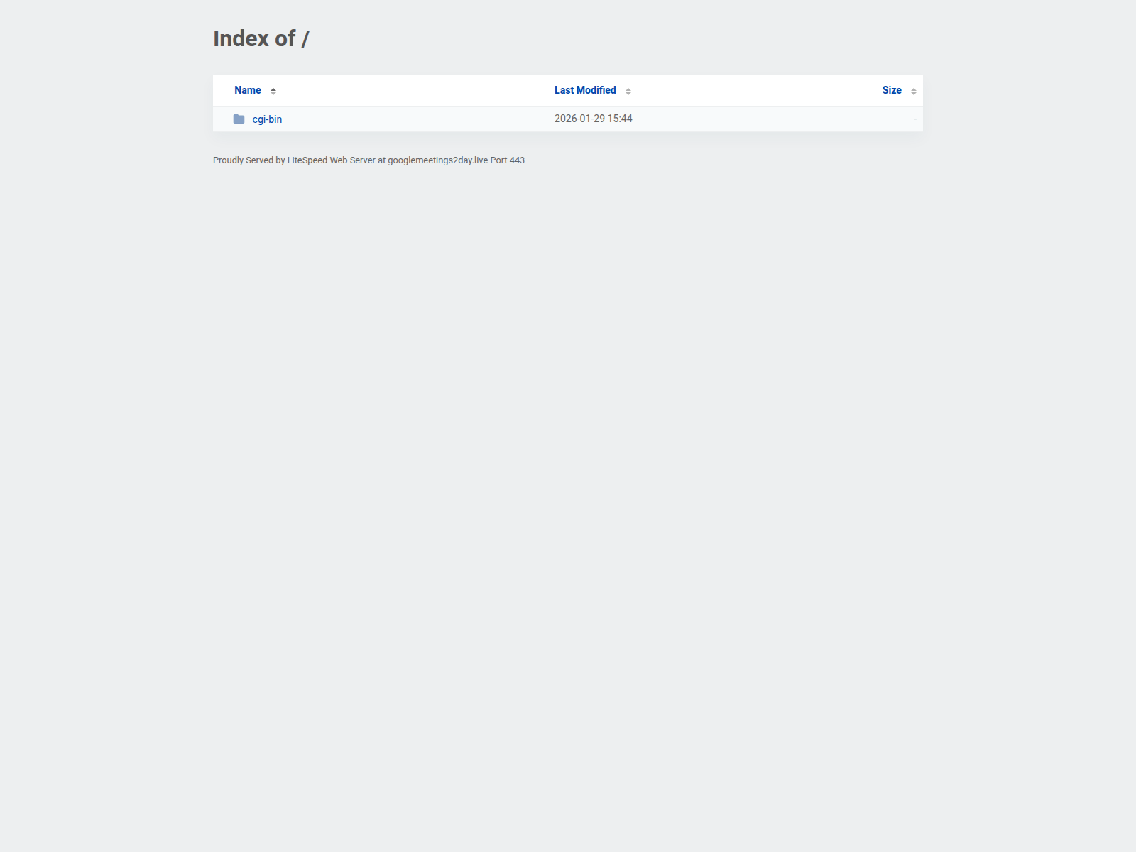 Screenshot of googlemeetings2day.live