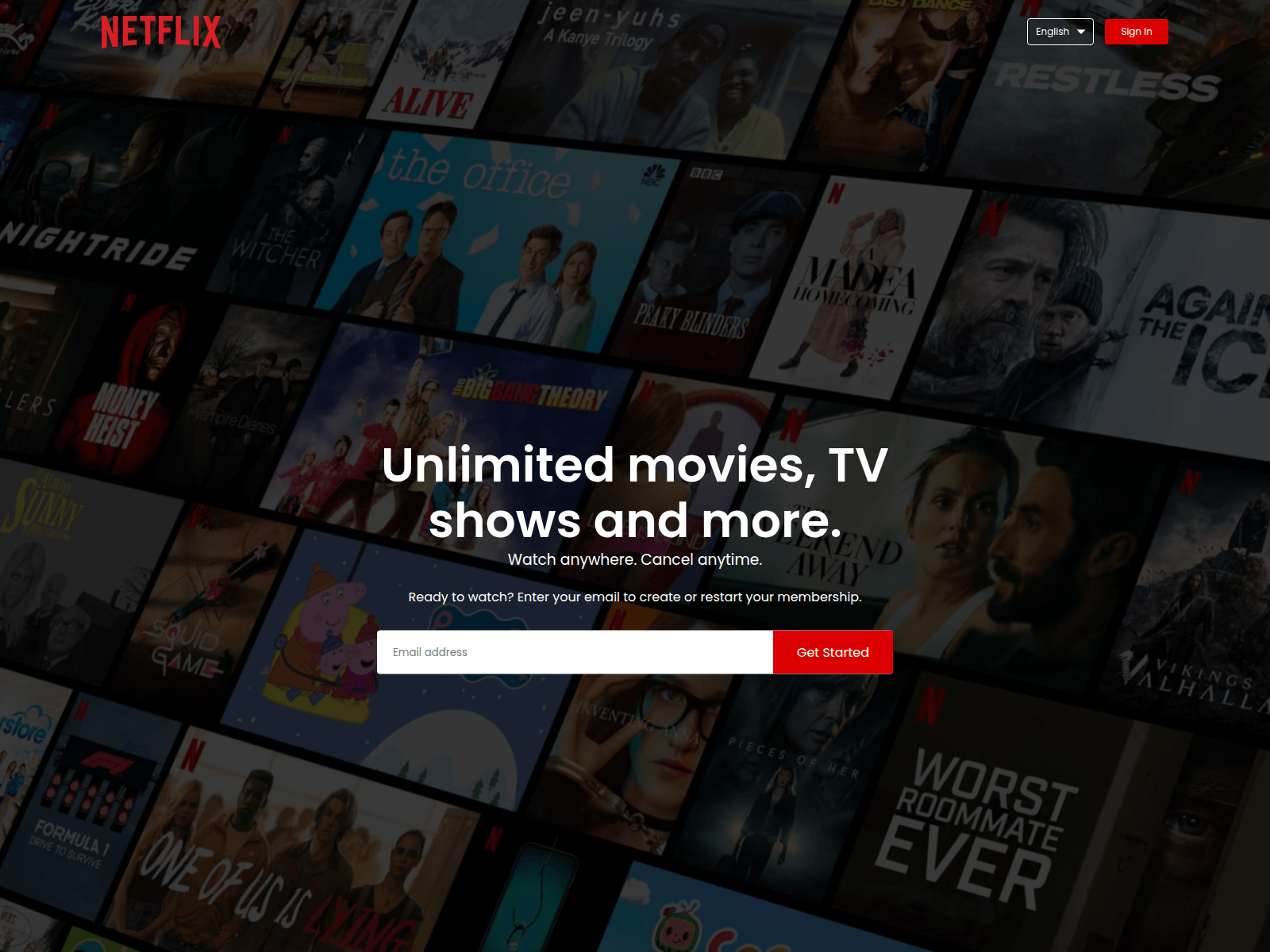 Screenshot of netflix-clone-khaki-seven.vercel.app