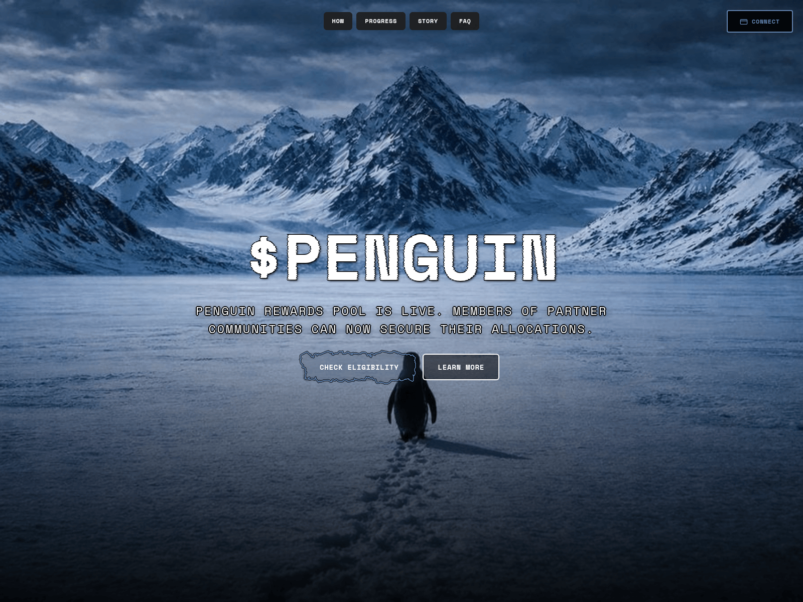 Screenshot of register-penguinonsol.fun
