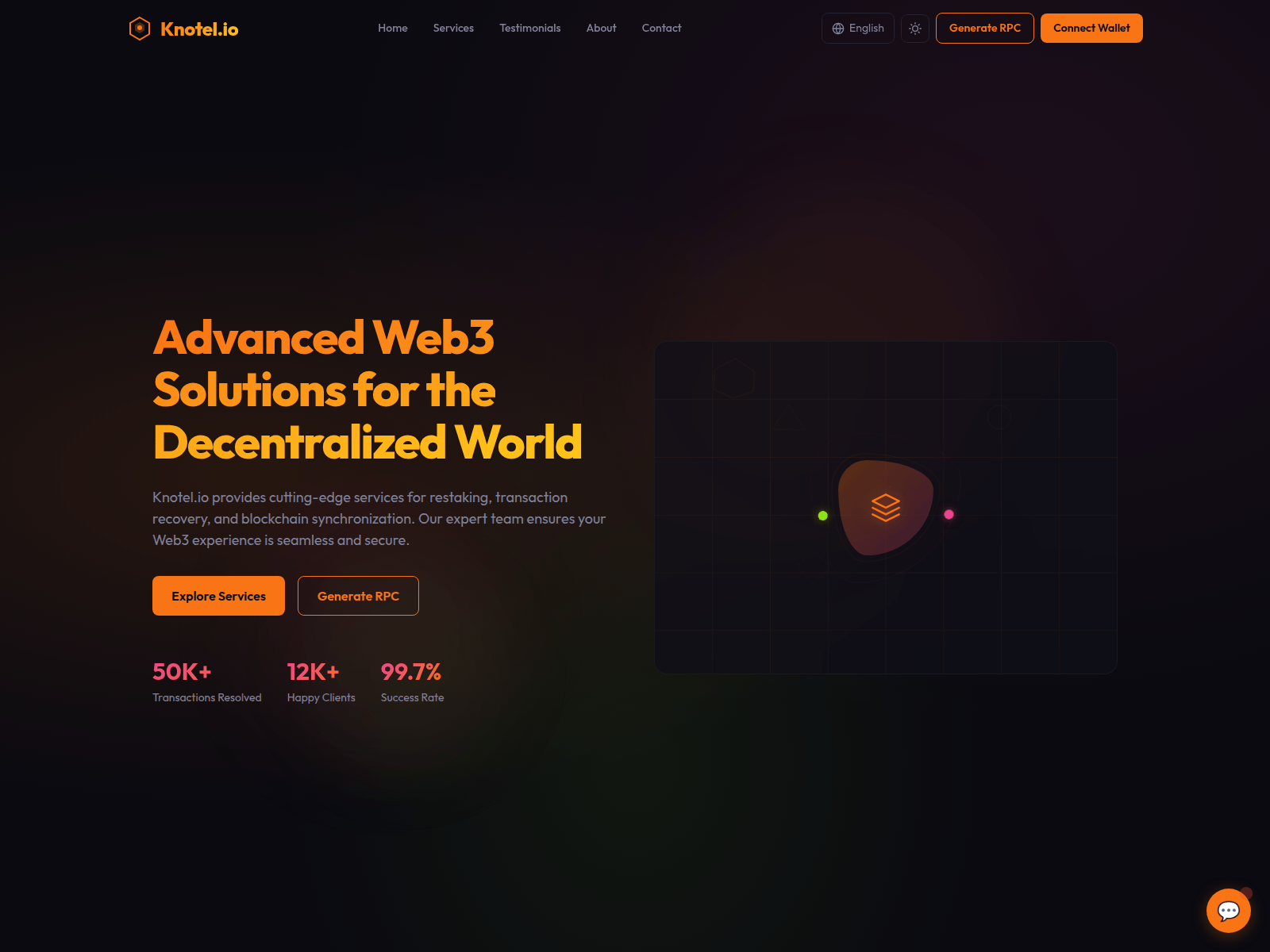 Forensic screenshot of knotel.live