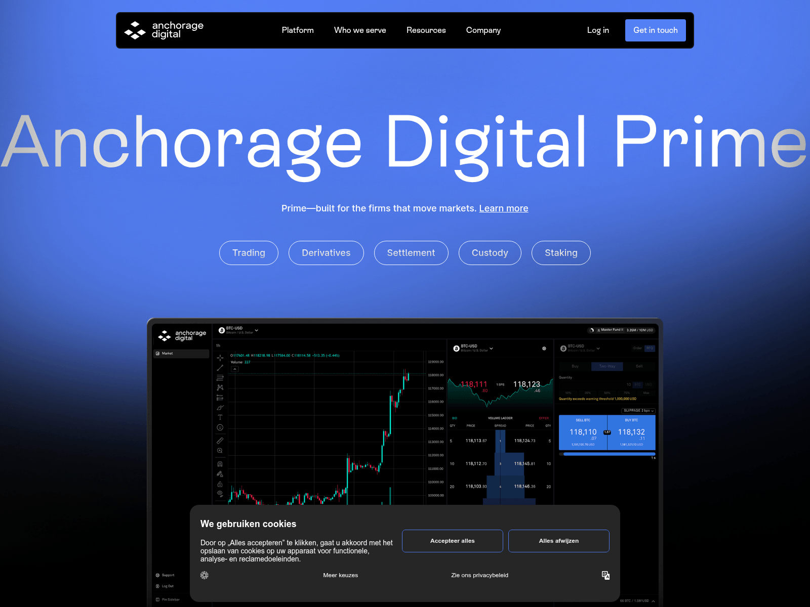 Screenshot of anchorage.com