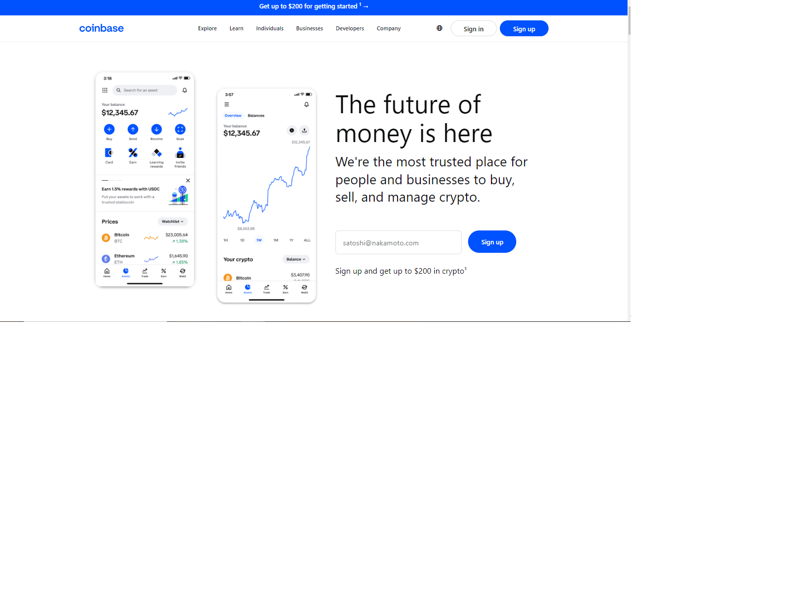 Screenshot of coinbsewalletextensione.webflow.io