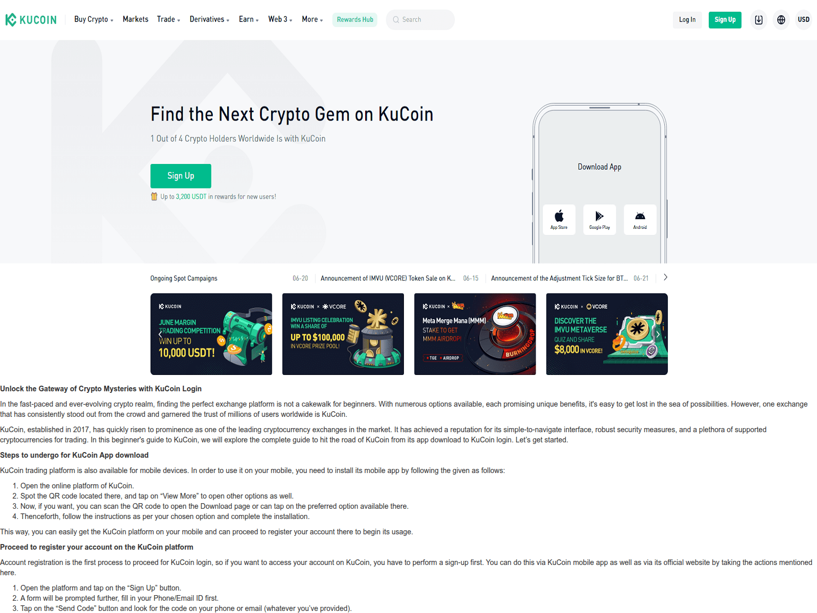 Screenshot of kuukooinlogin.webflow.io
