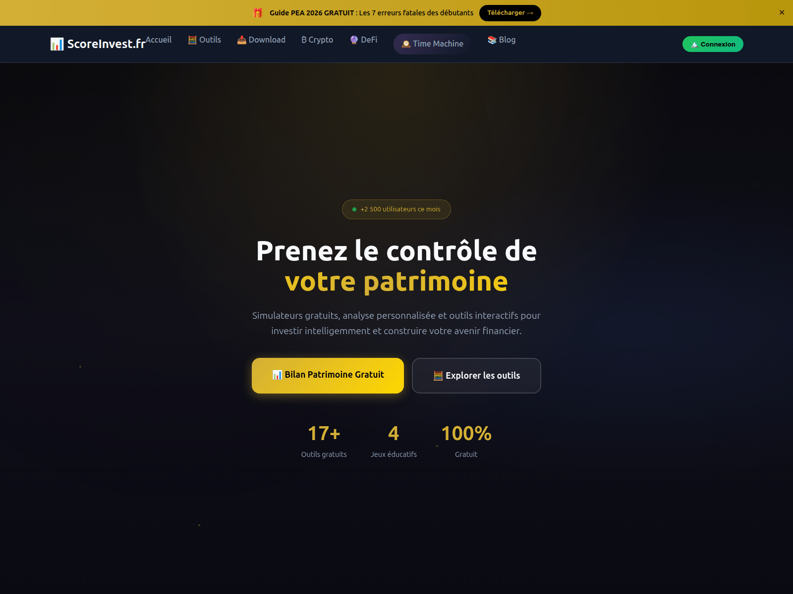 Screenshot of scoreinvest.fr