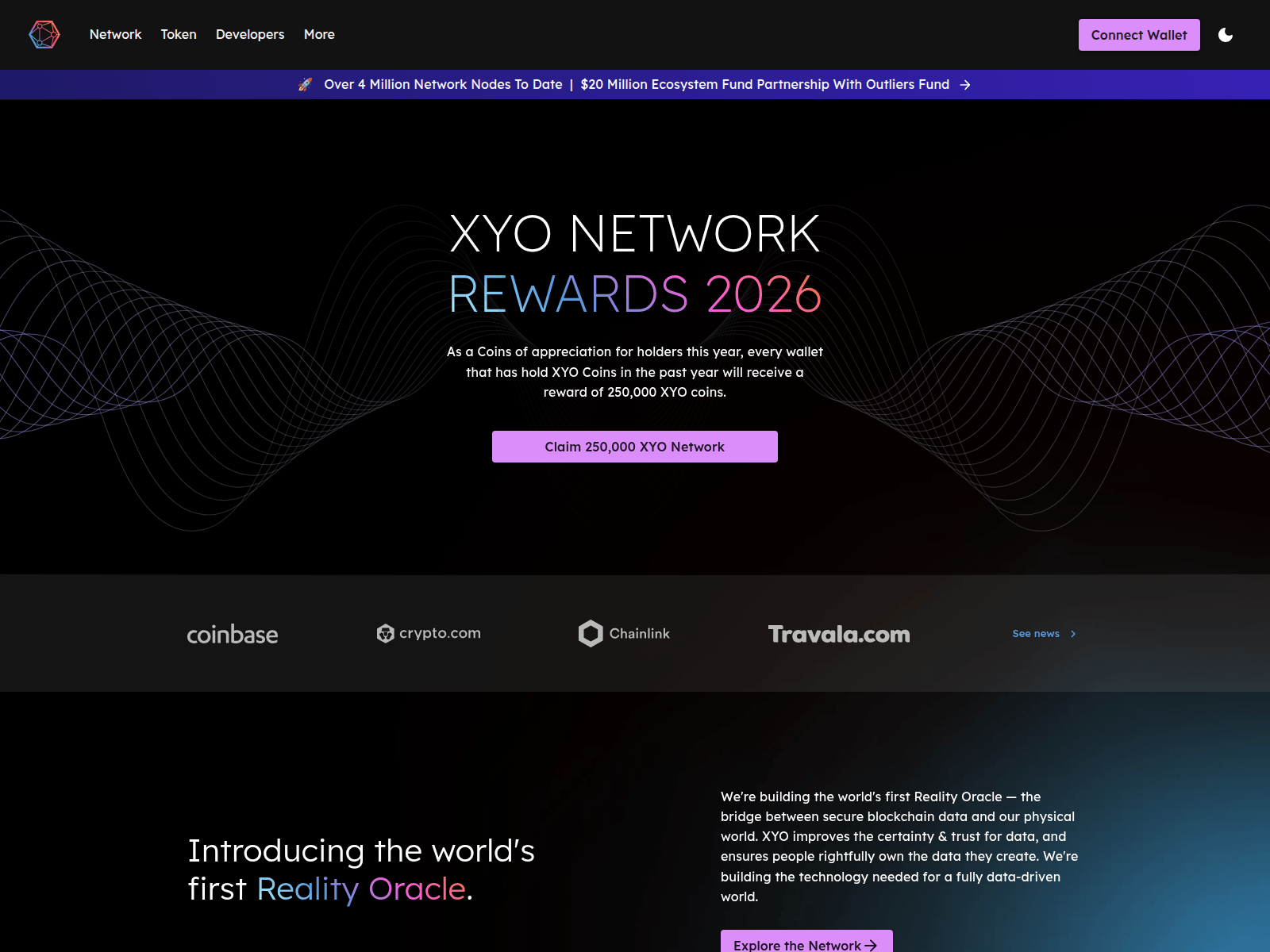 Screenshot of xyo.network.apps-claim.site