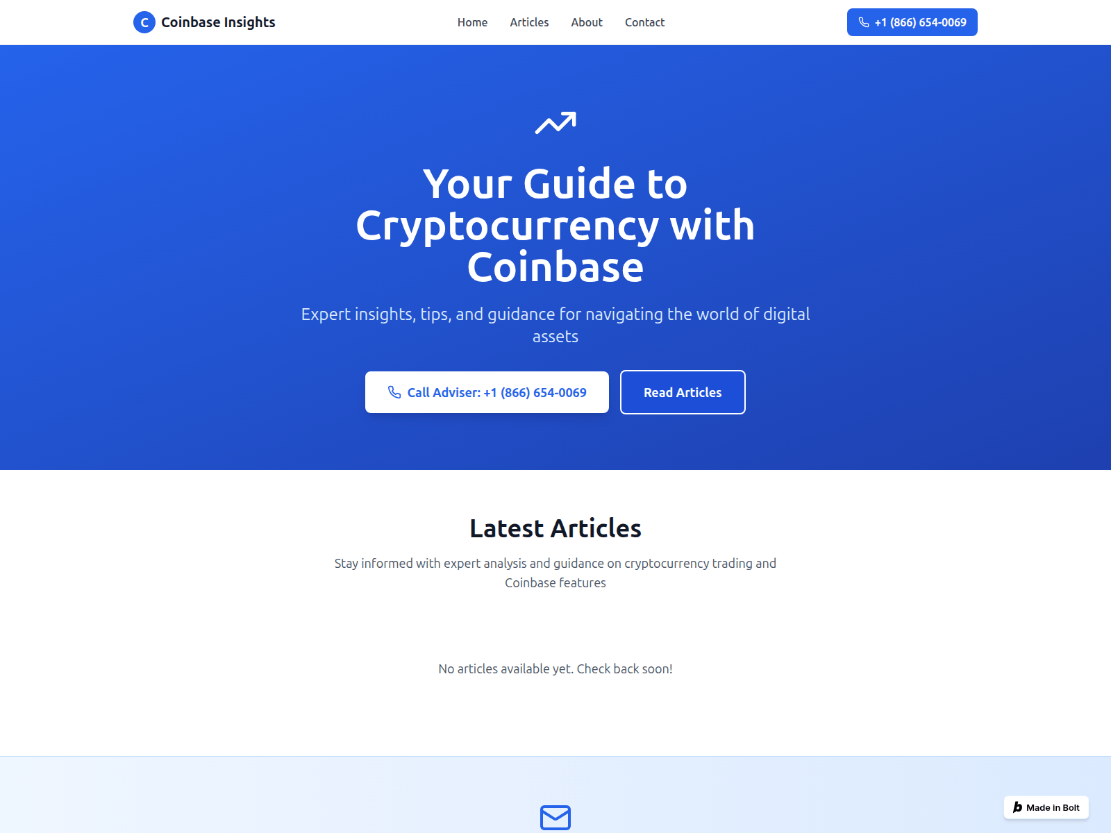 Screenshot of coinbase-blogger-clo-nbza.bolt.host