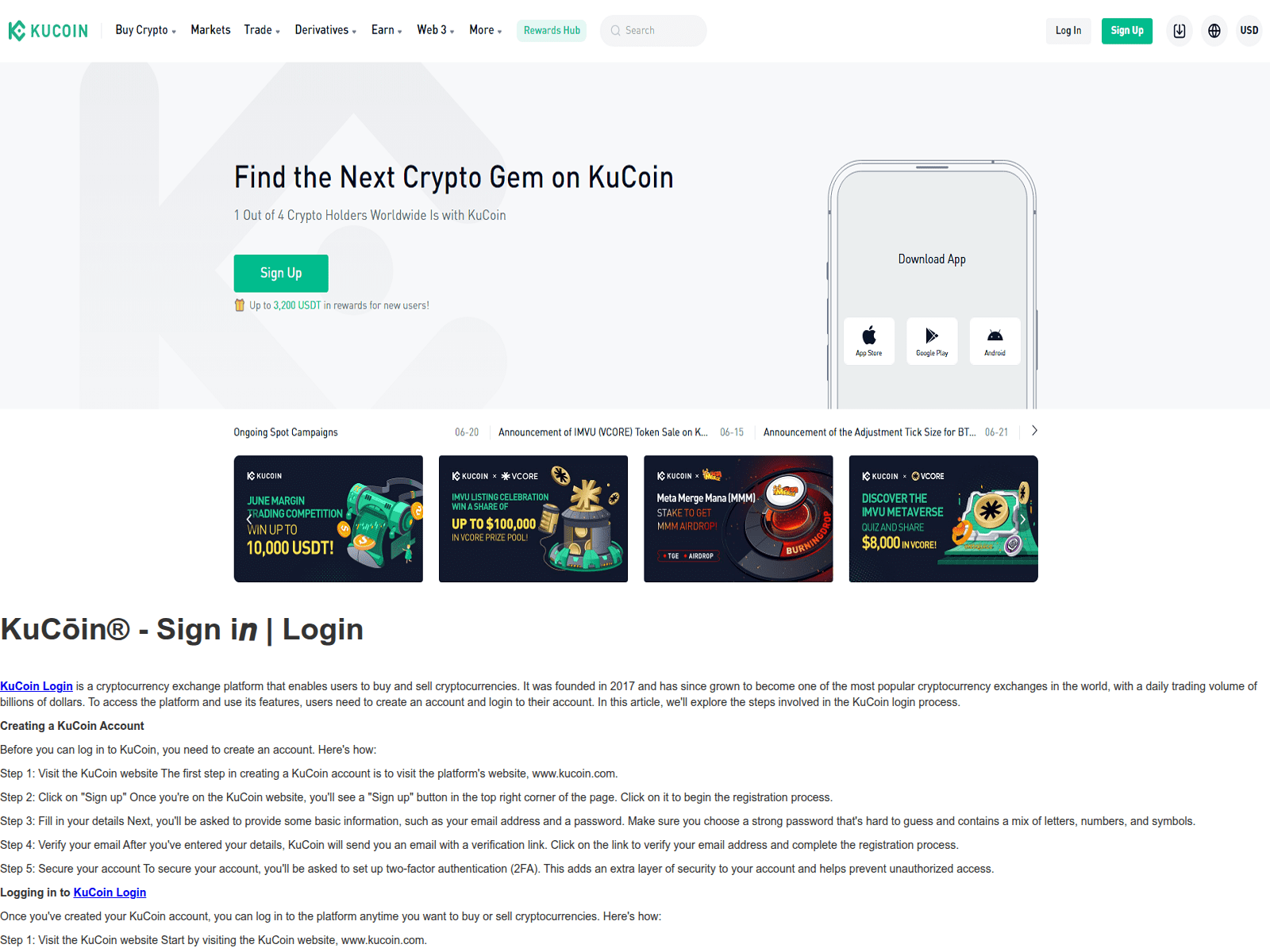 Screenshot of kciuinlocun.webflow.io