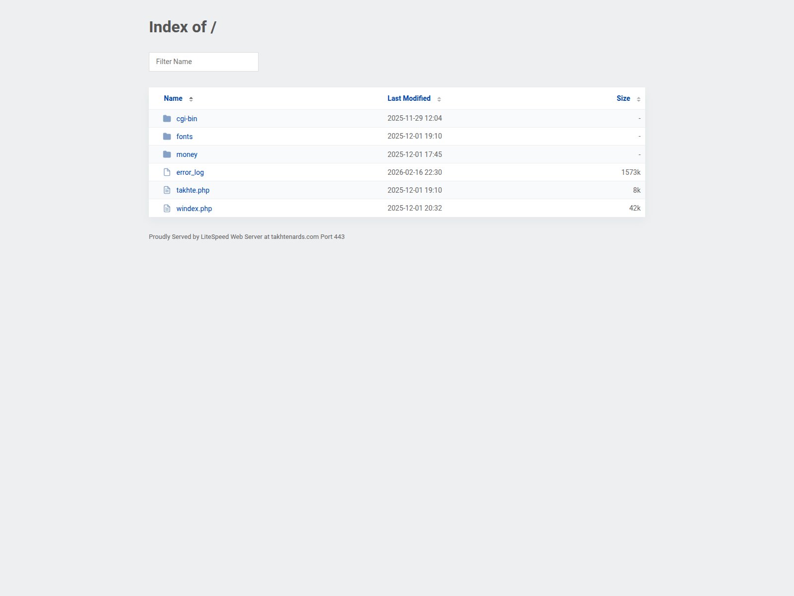 Screenshot of takhtenards.com
