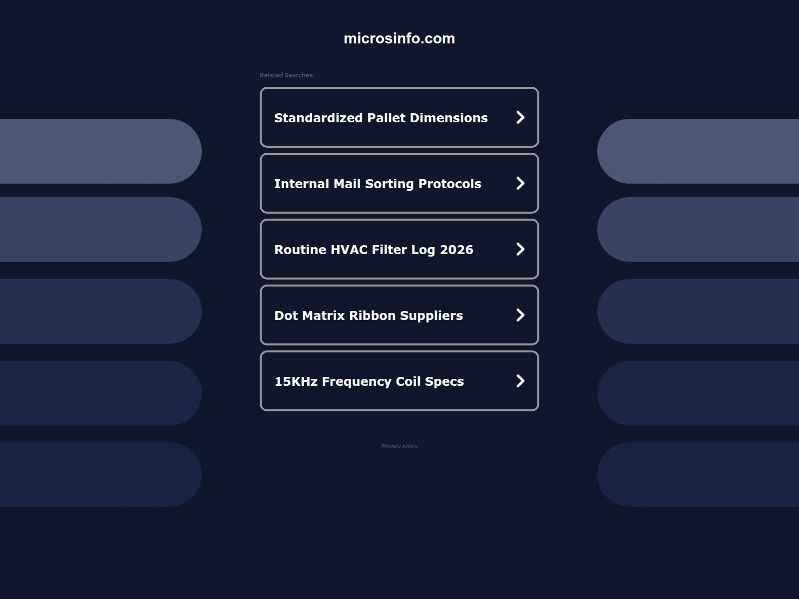 Screenshot of microsinfo.com