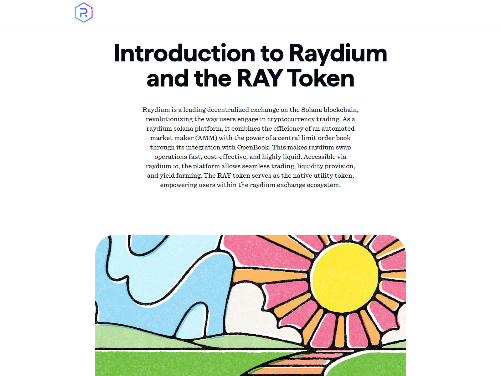 Screenshot of raydium-app.com