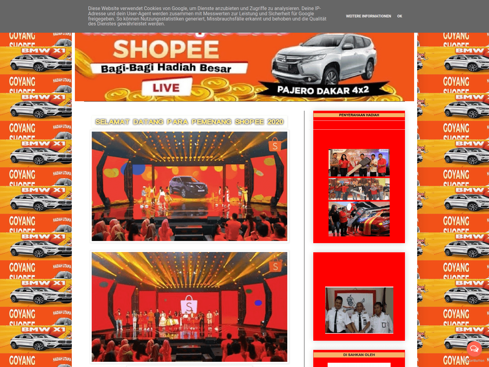 Screenshot of shopeeid557.blogspot.com