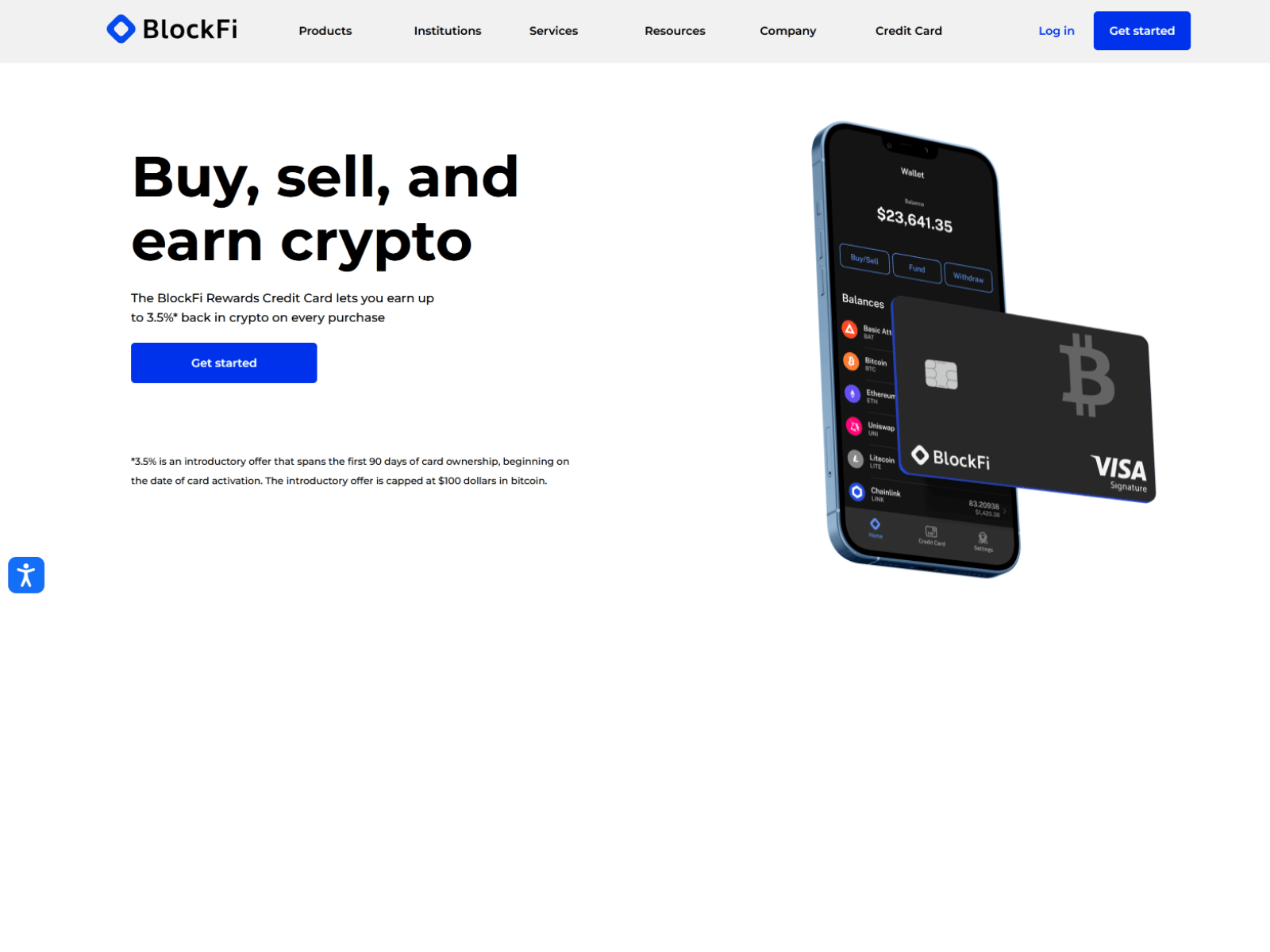 Screenshot of will-blockfi.webflow.io