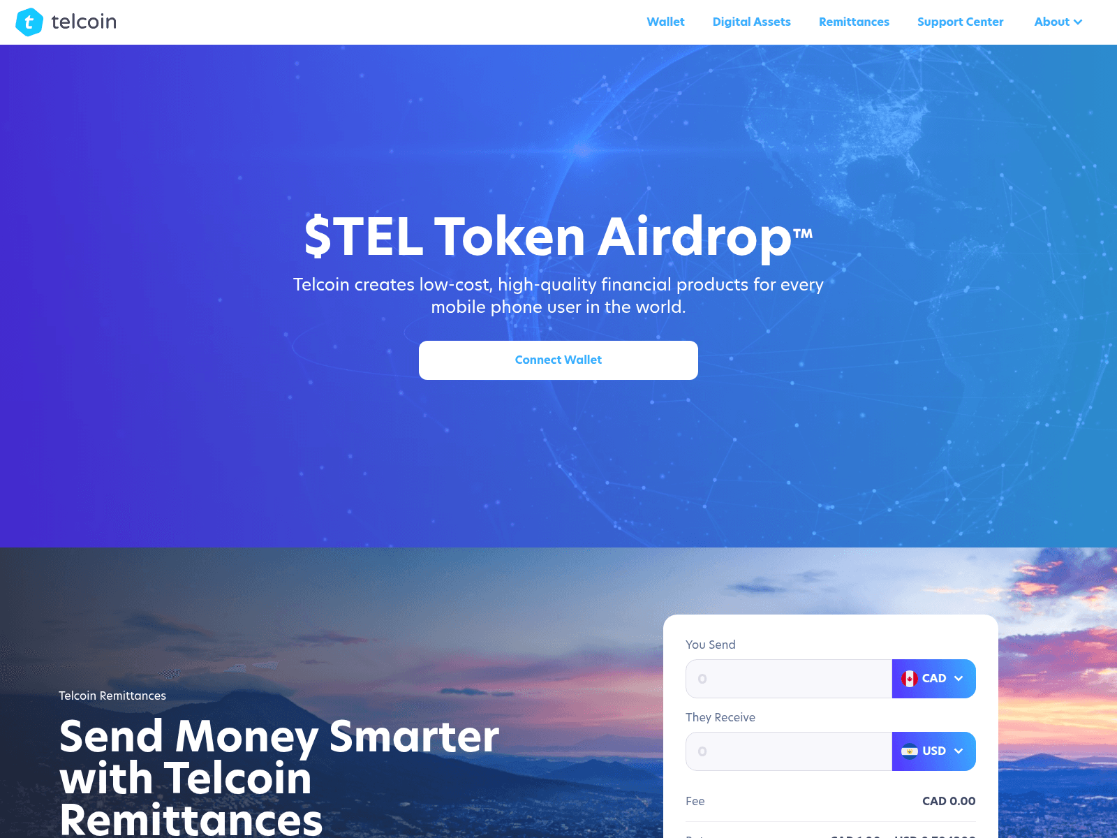 Screenshot of treasurypool-telcoin.top