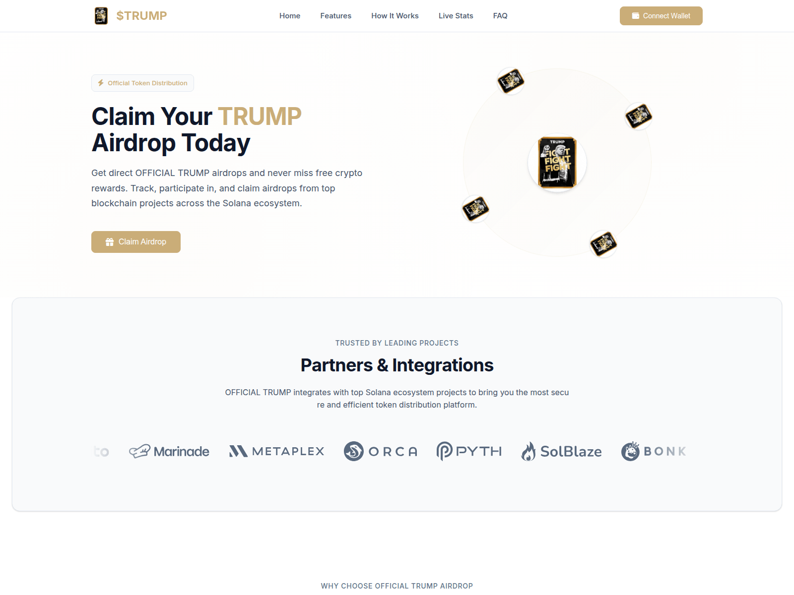 Screenshot of maga-voice.top