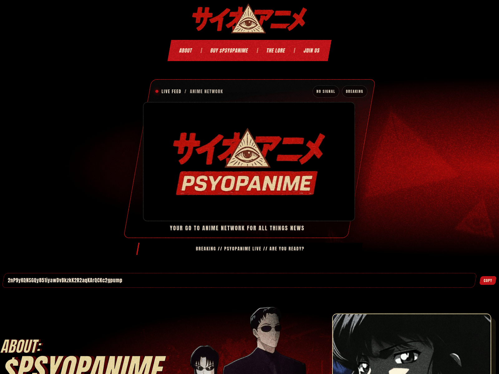 Screenshot of psyopanime.xyz