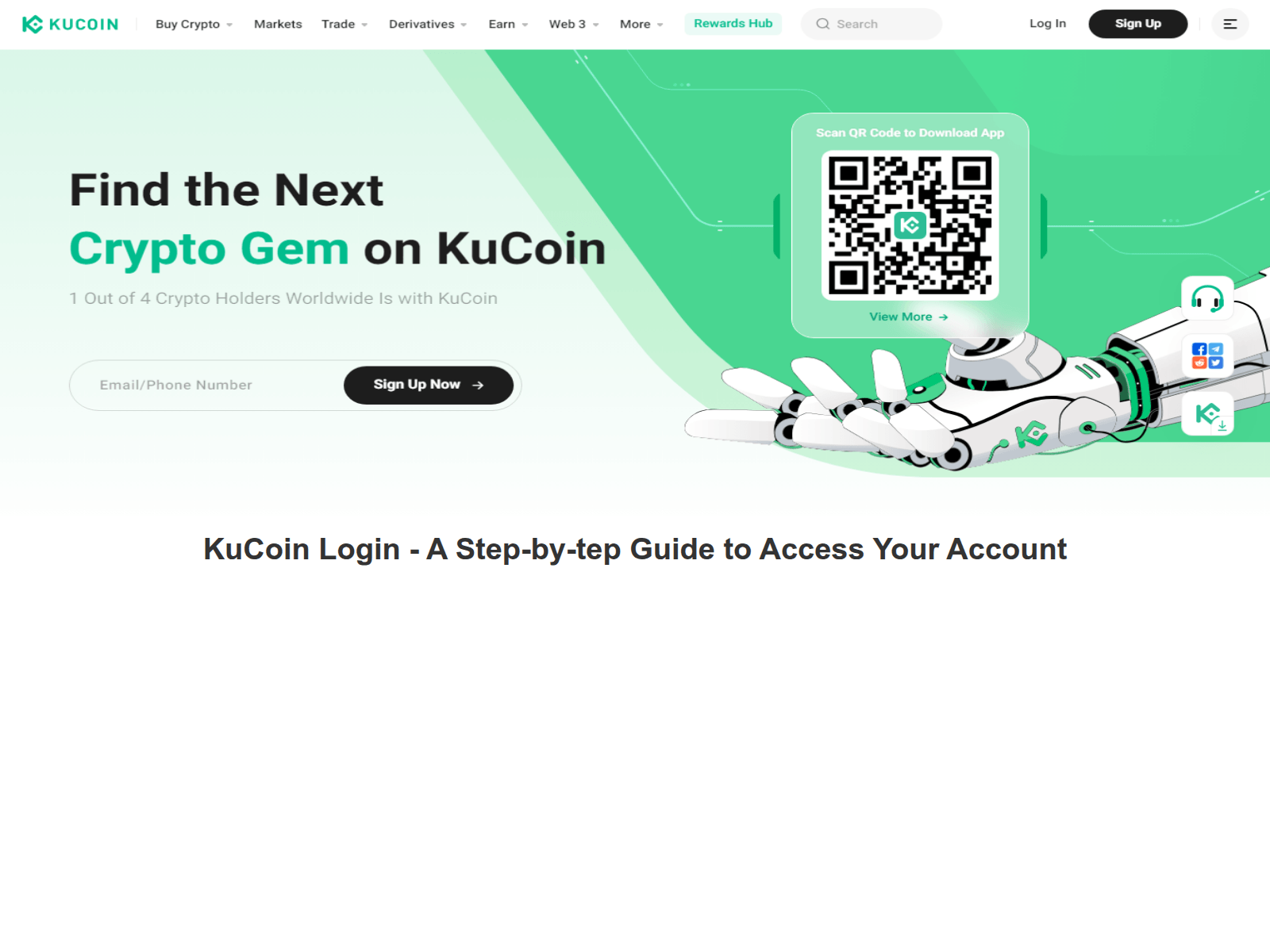 Screenshot of kuccoenllogiin.webflow.io