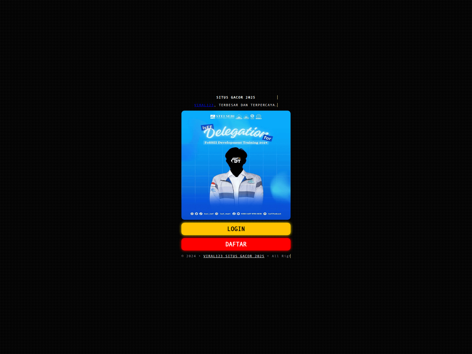 Screenshot of sabtu20.pages.dev