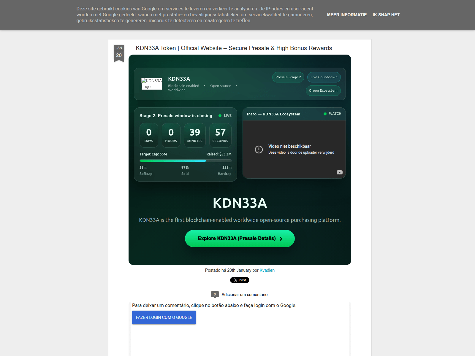Screenshot of kdn33a.blogspot.com