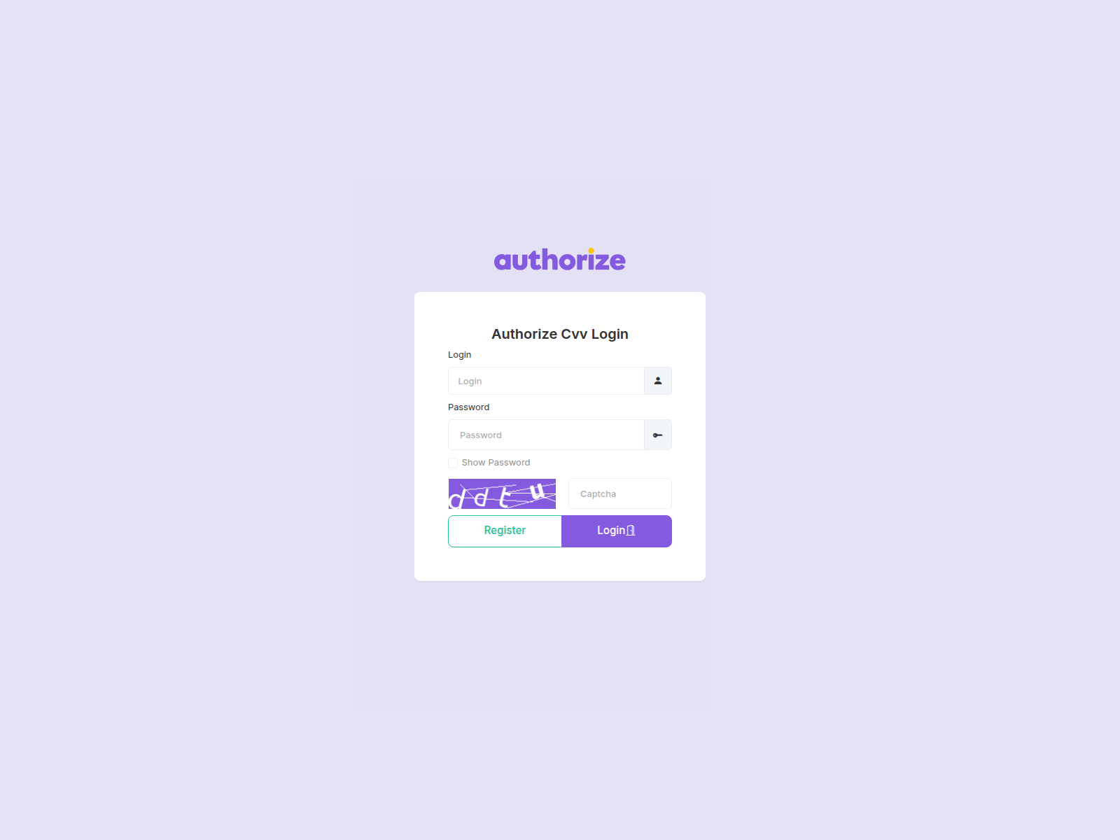 Screenshot of www.authorize-cvv.com