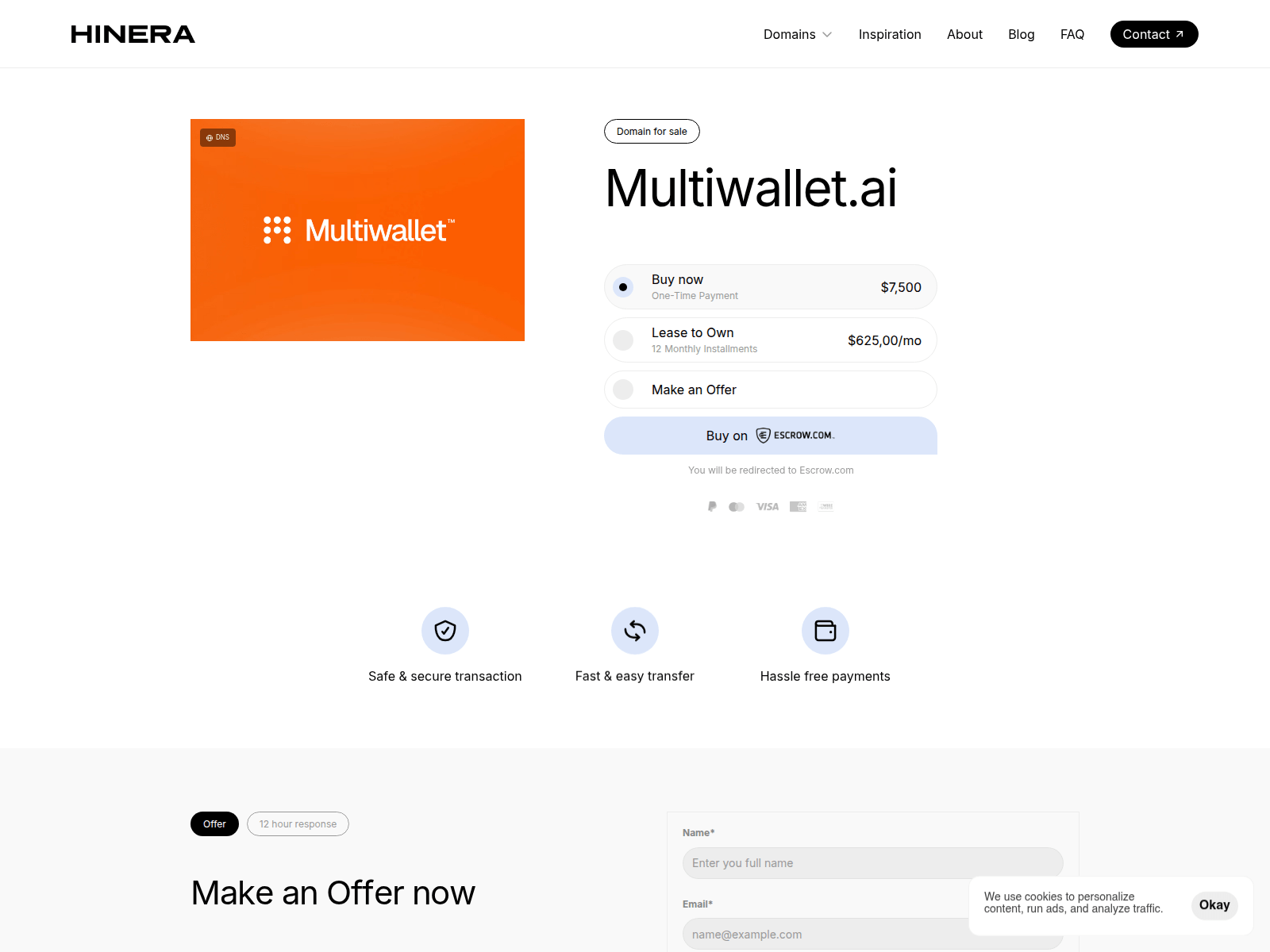 Forensic screenshot of multiwallet.ai