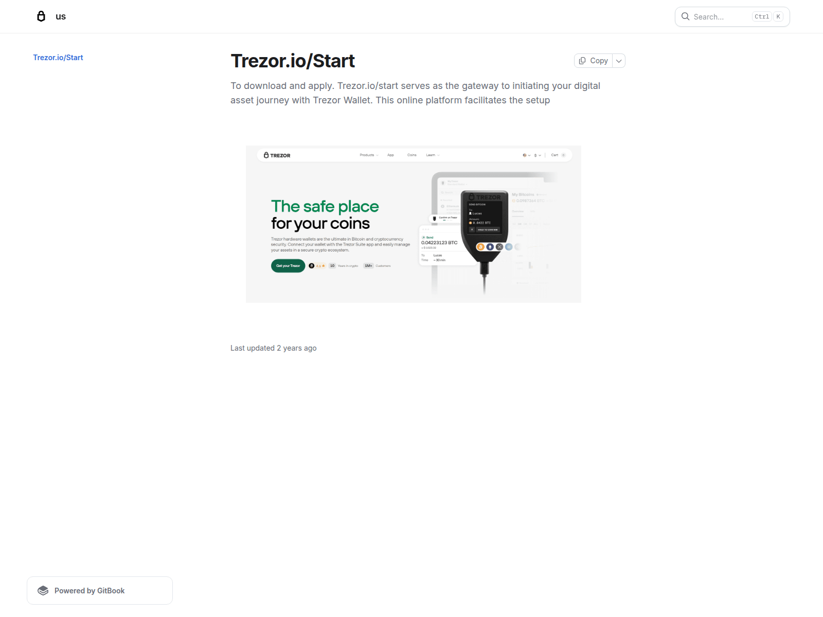 Screenshot of trezriiuoretiorsrt.gitbook.io