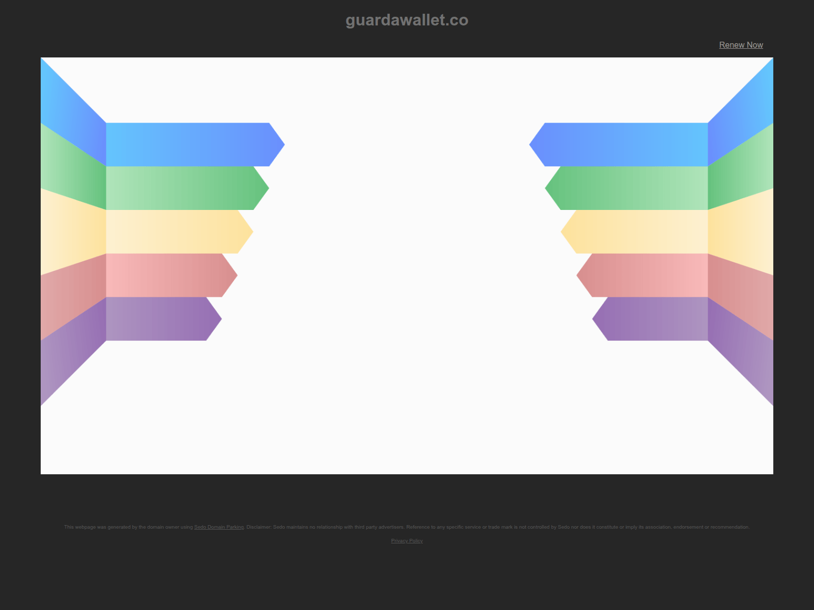 Screenshot of guardawallet.co