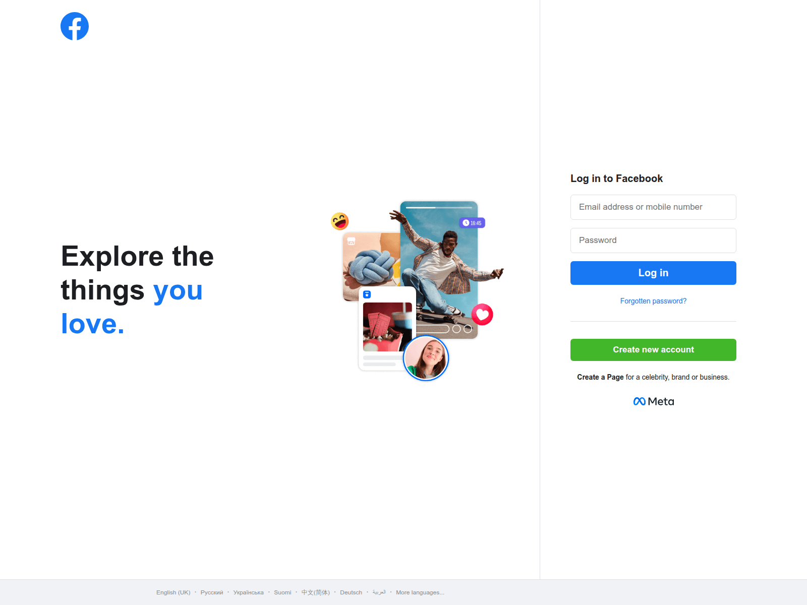Screenshot of login.facebo0k.legal-lead-hub.com