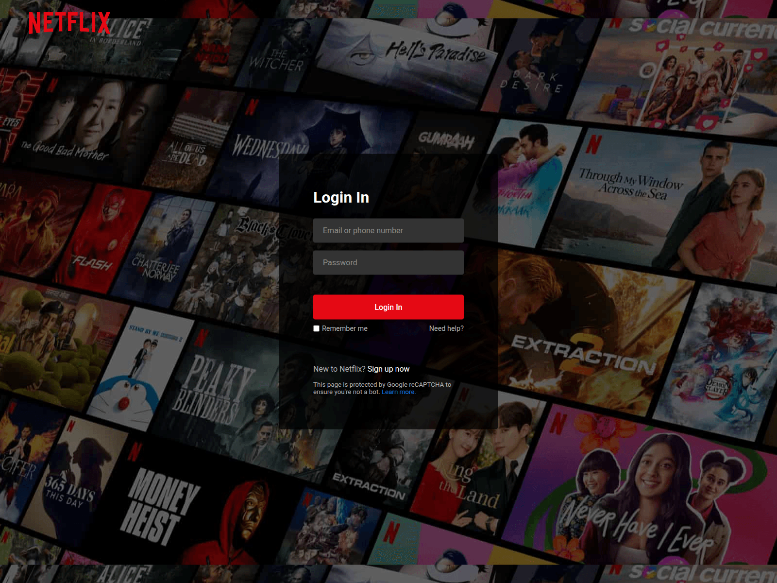 Screenshot of netflix-clone-umber-gamma.vercel.app