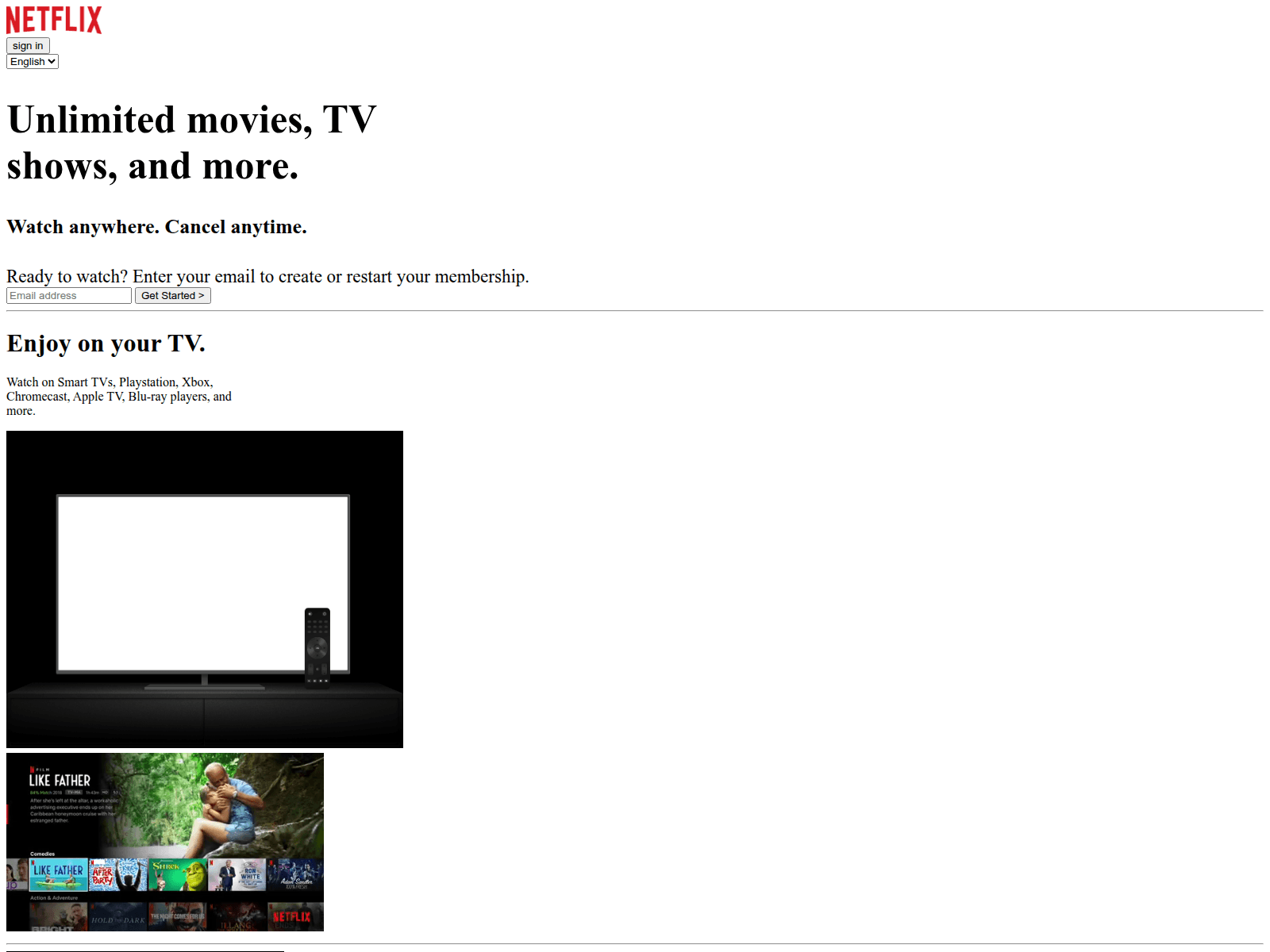 Screenshot of netflix-clone-opal-nine.vercel.app