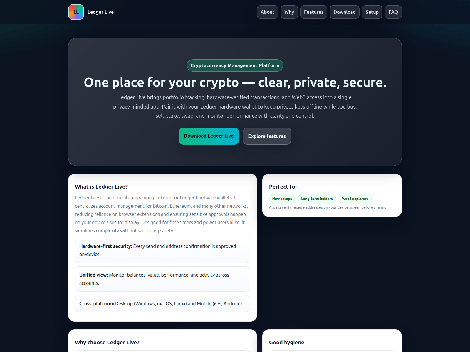 Screenshot of ledger-live-login-cryptos.pages.dev