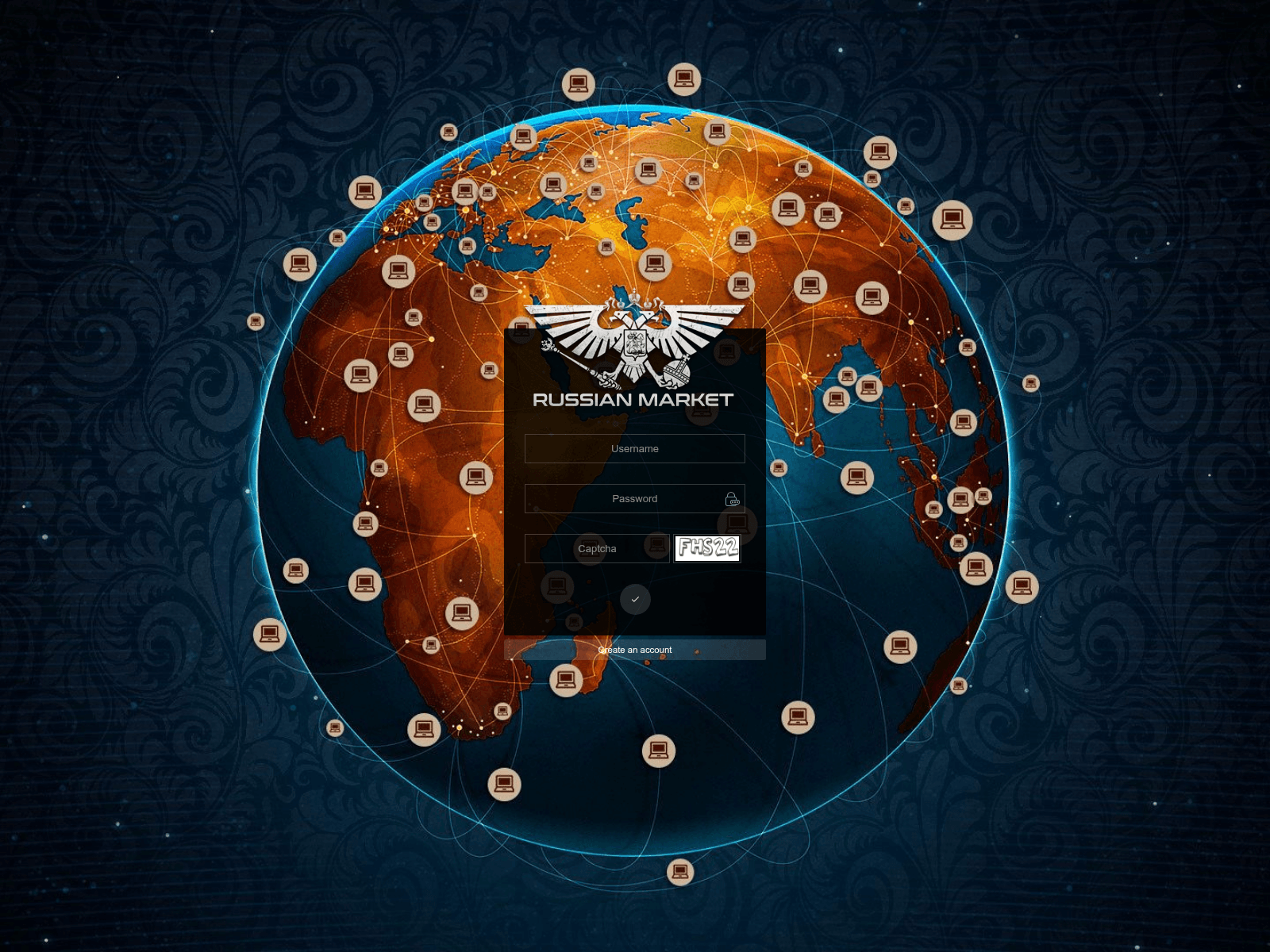Screenshot of russianmarkets.to