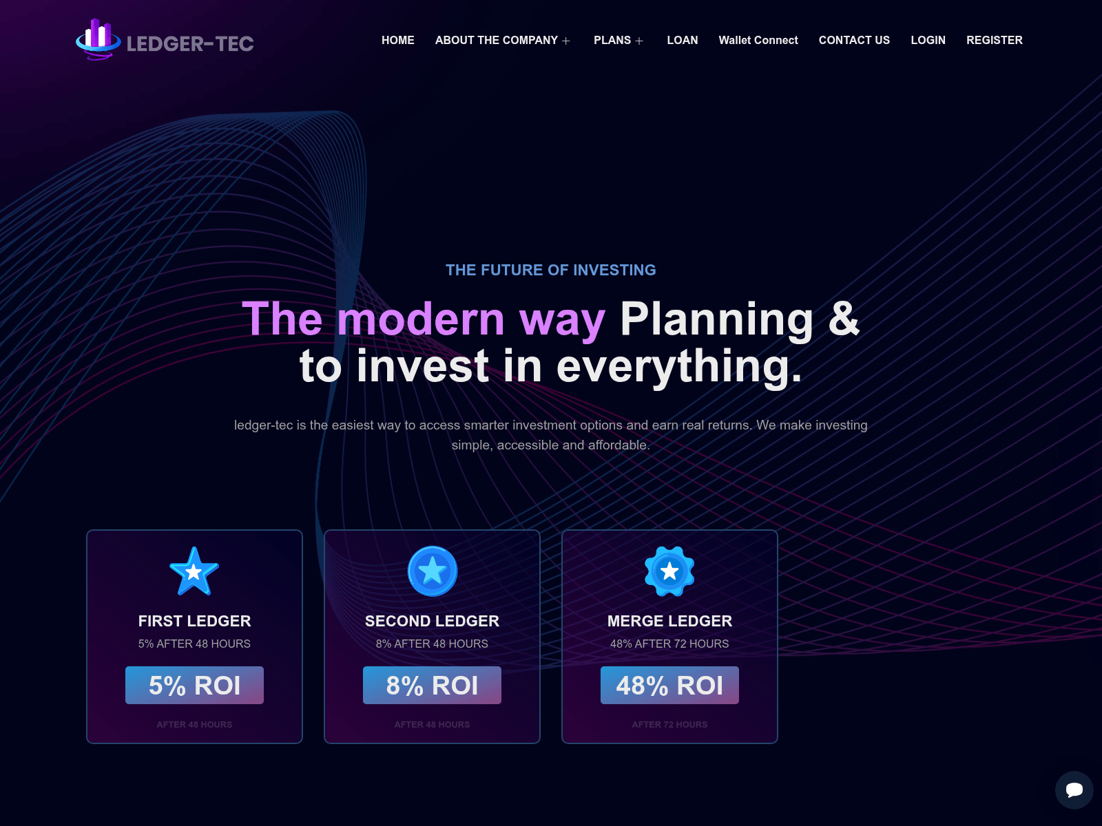 Screenshot of ledger-tec.com