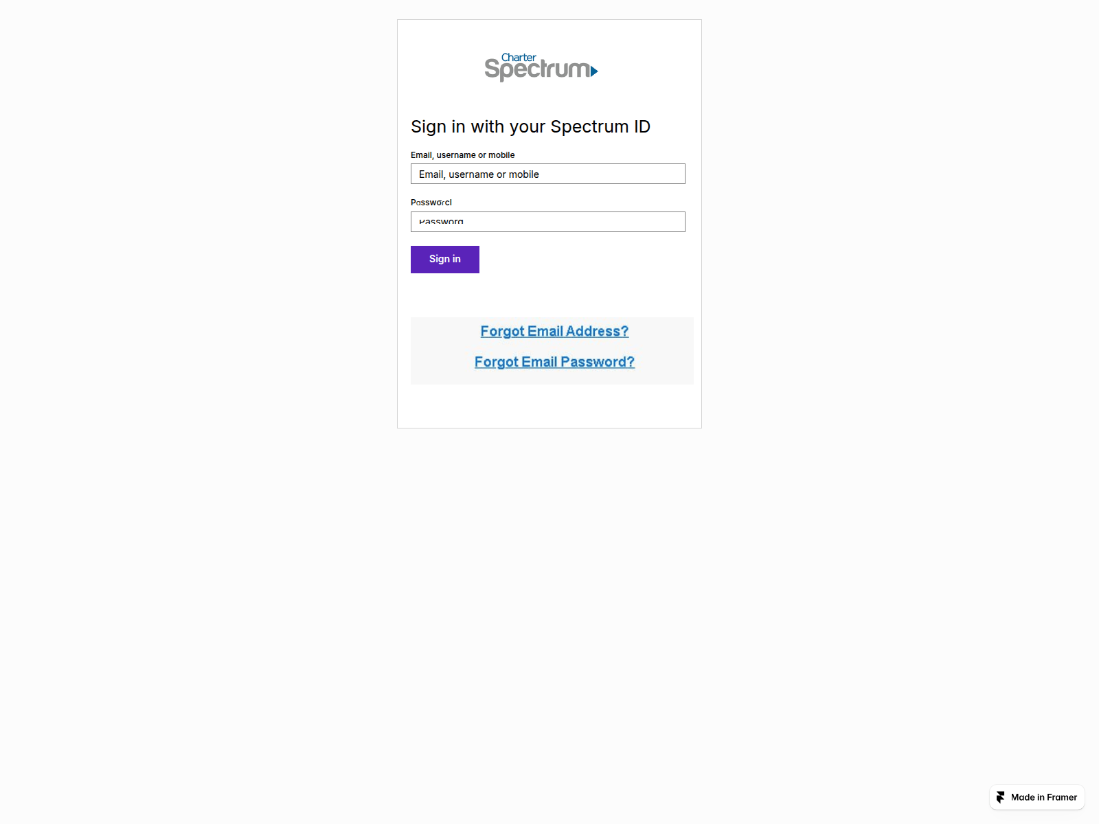 Screenshot of loud-one-120099.framer.app