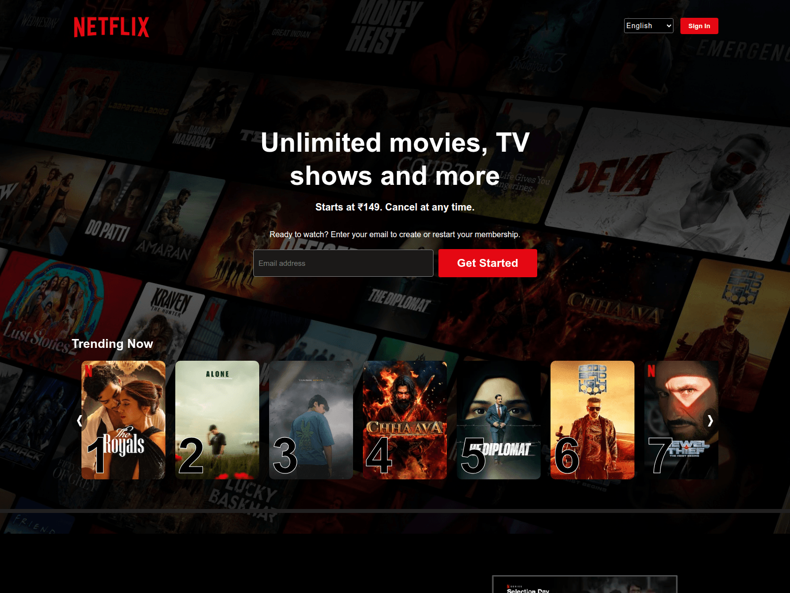 Screenshot of netflix-clone-khaki-kappa.vercel.app