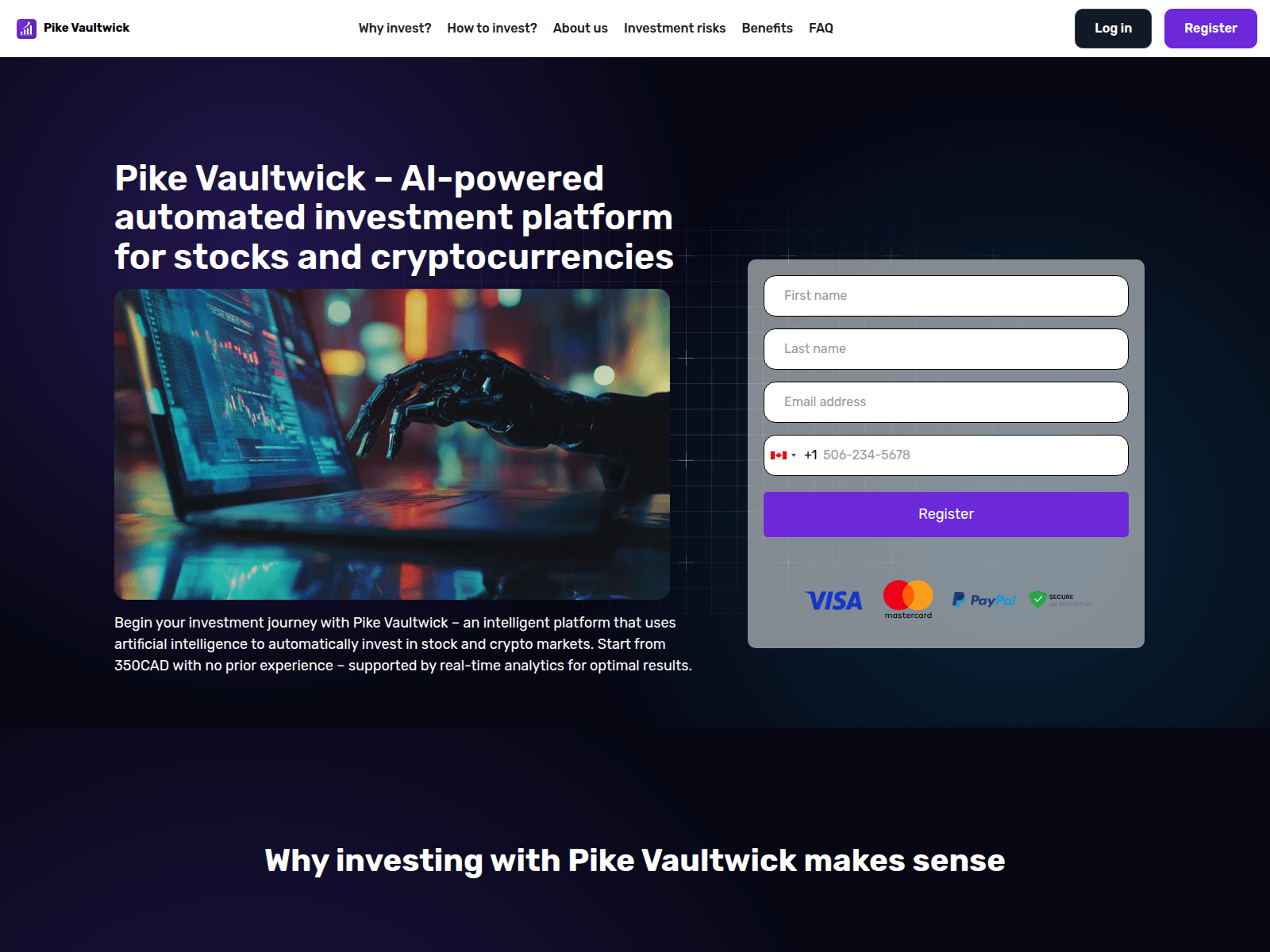 Screenshot of pike-vaultwick.org