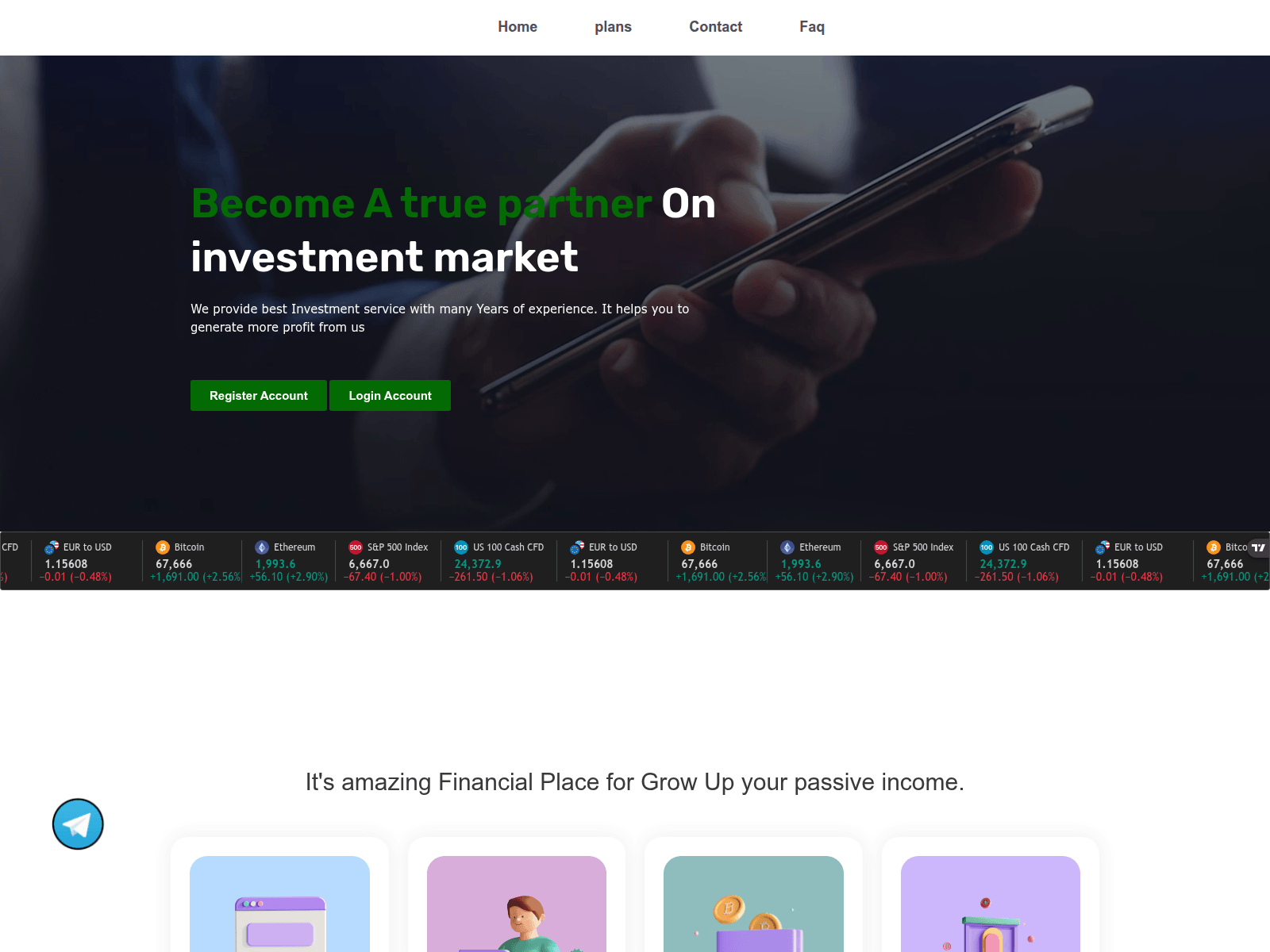 Screenshot of wavestrade.org