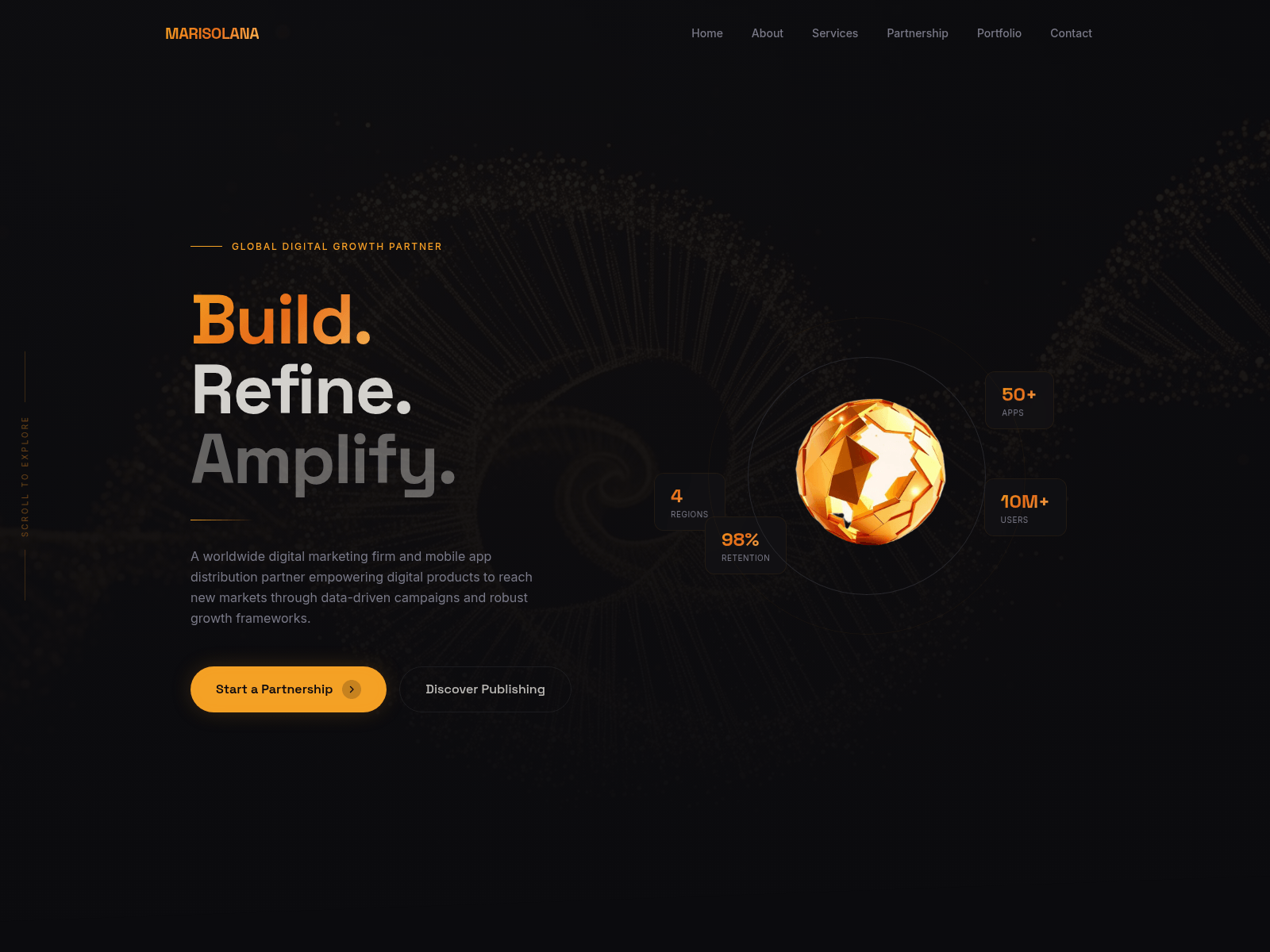 Screenshot of marisolanaltd.org