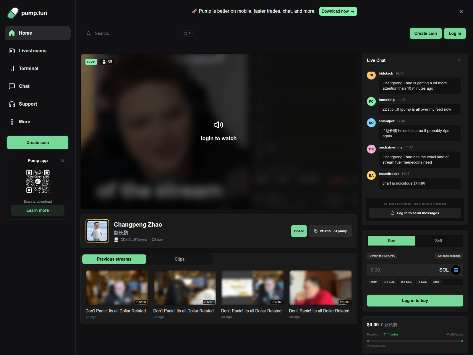 Forensic screenshot of solana-x.live